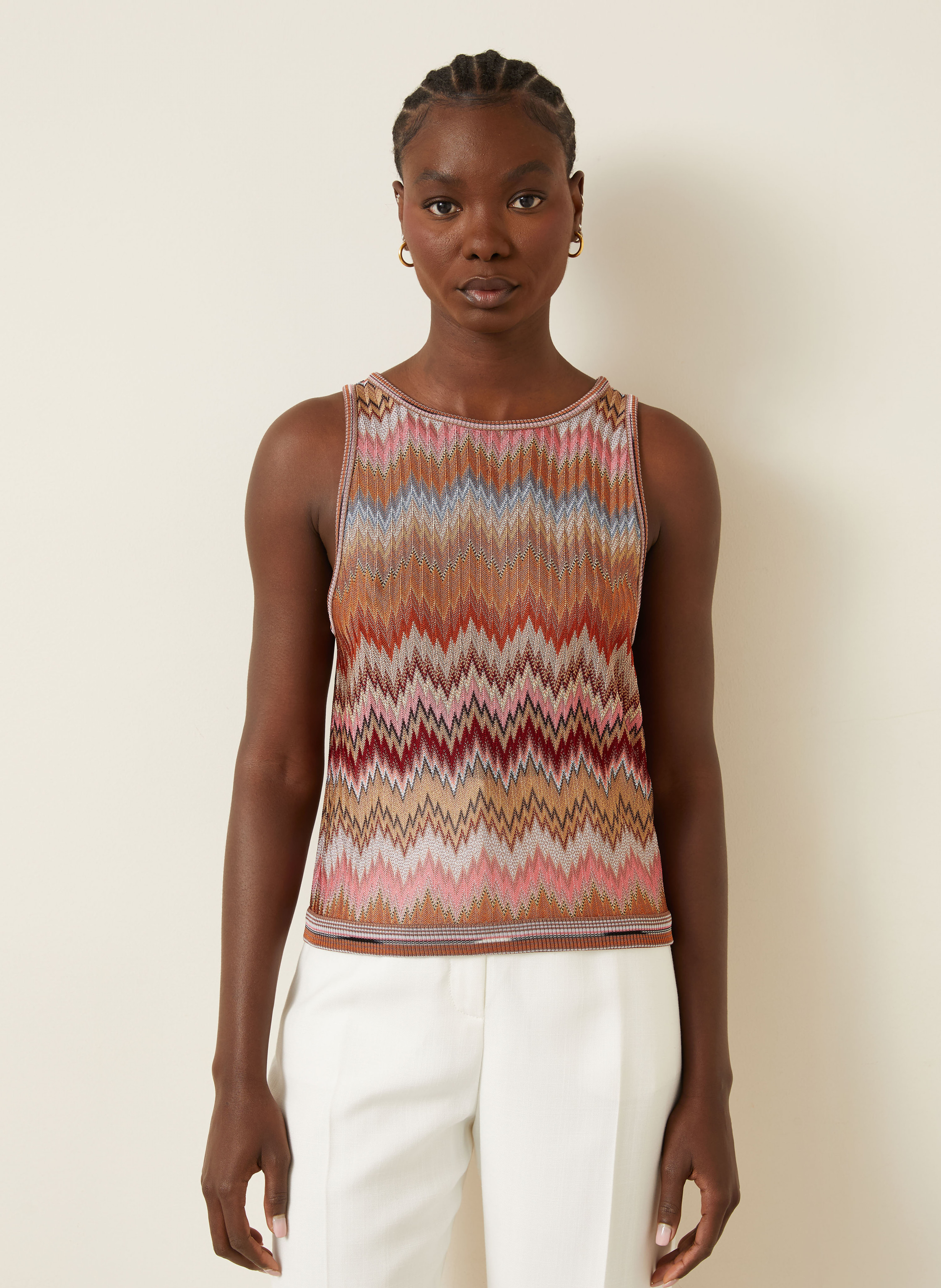 Thumbnail - Missoni Stricktop pink