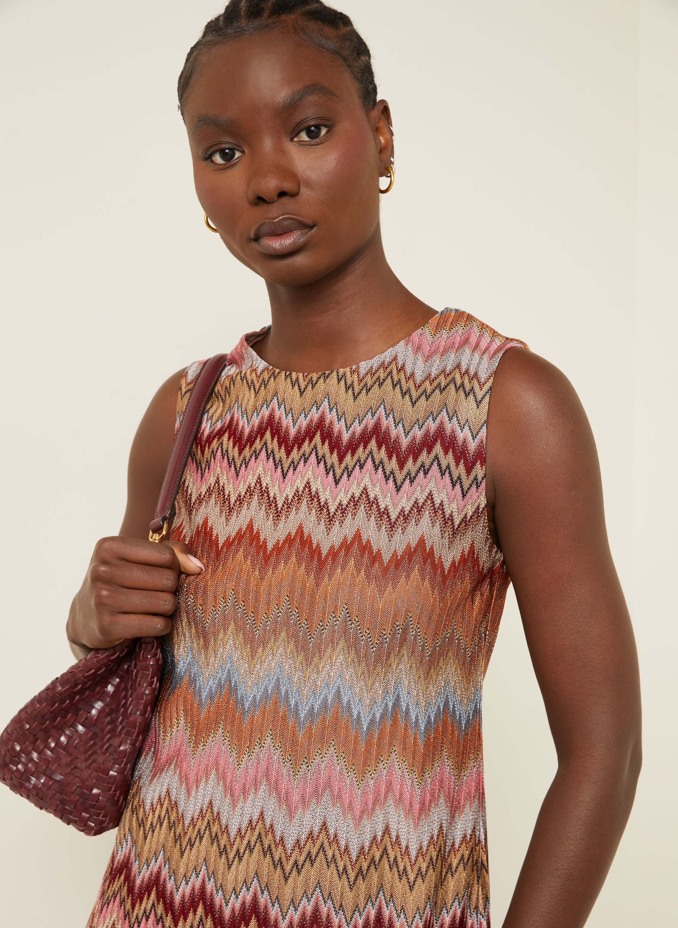 Thumbnail - Missoni Strickkleid pink