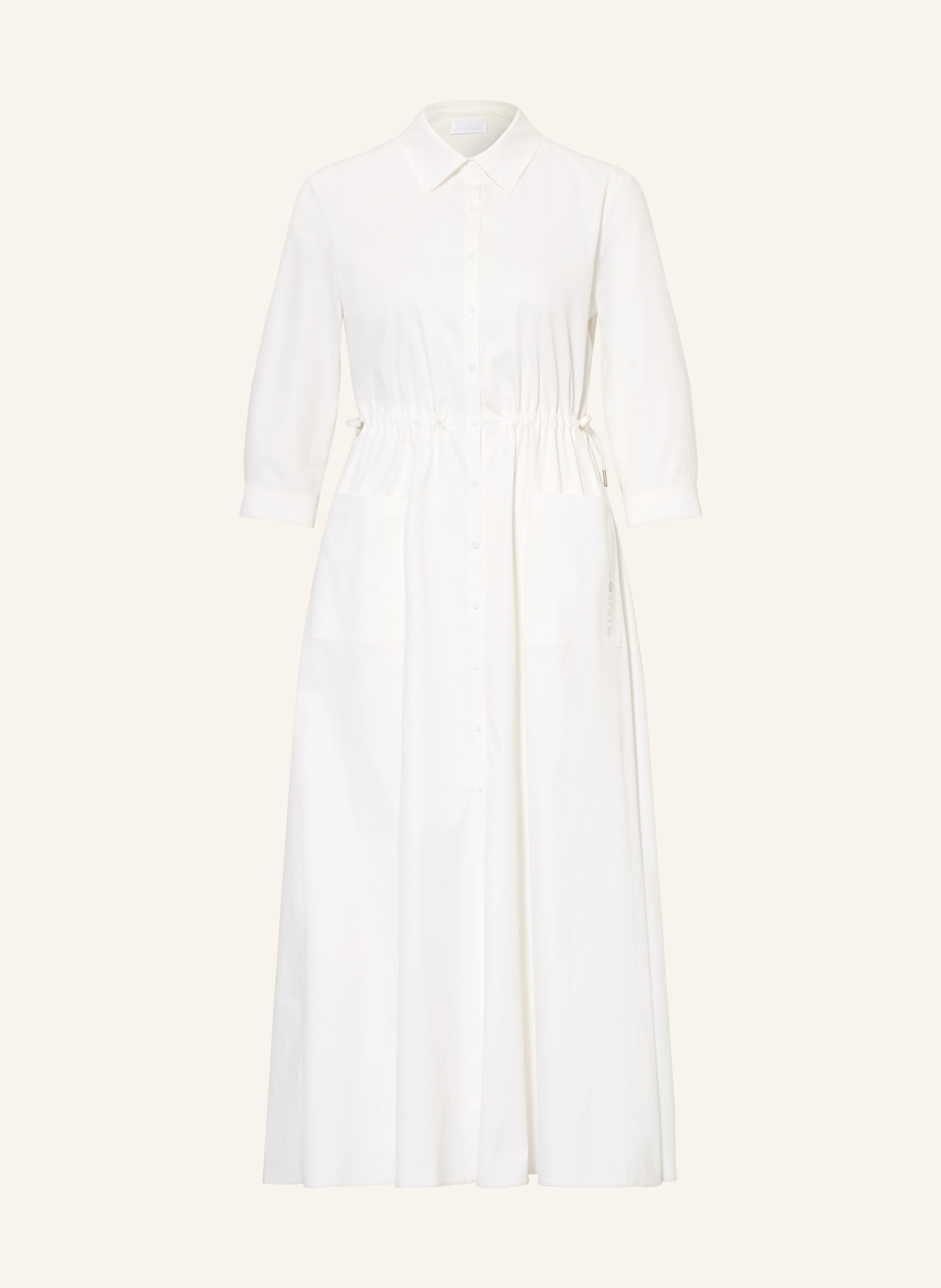 Sportalm Hemdblusenkleid Mit 3/4-Arm weiss