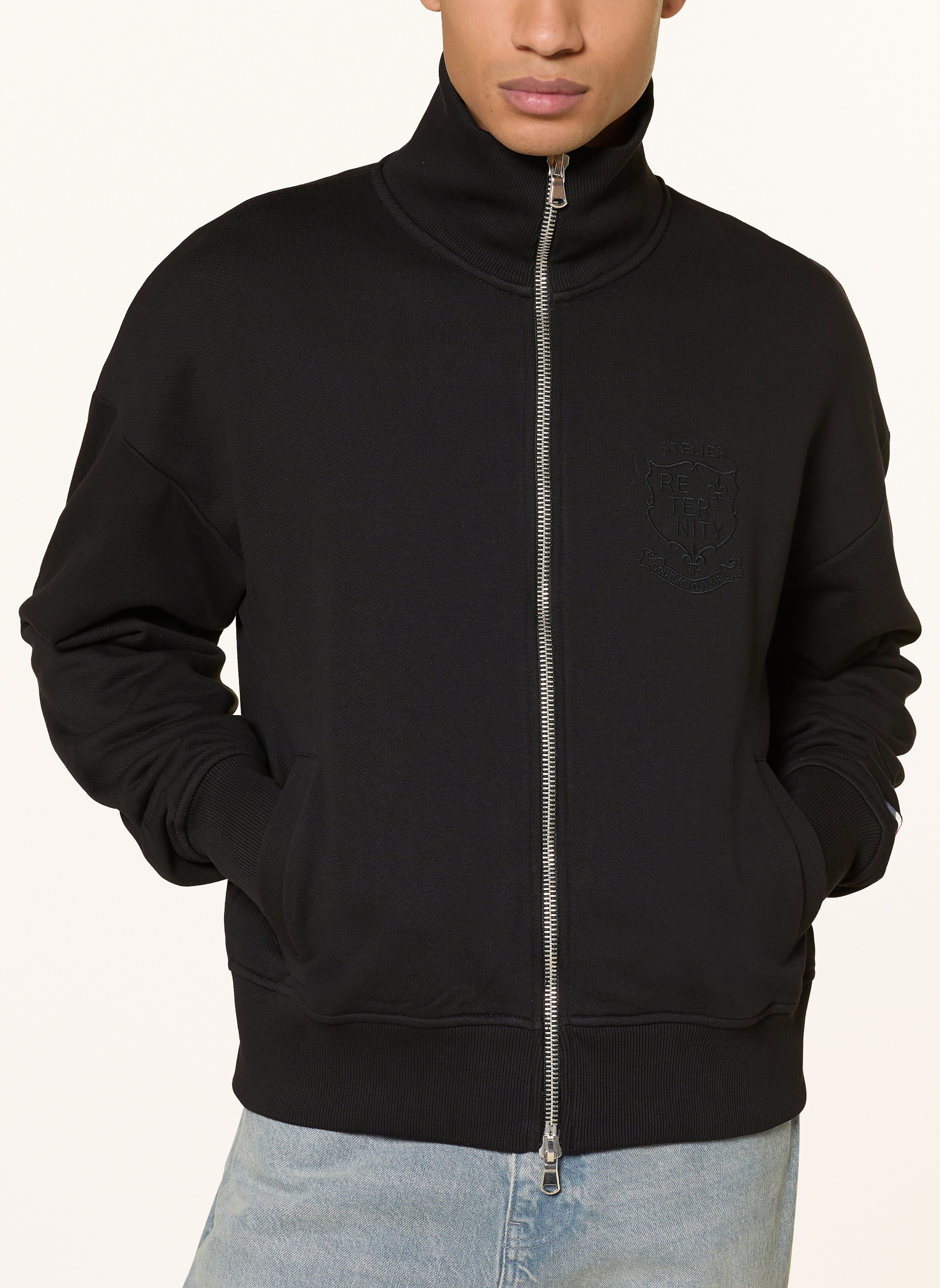 Thumbnail - Reternity Sweatjacke L’Atelier De La Rue schwarz