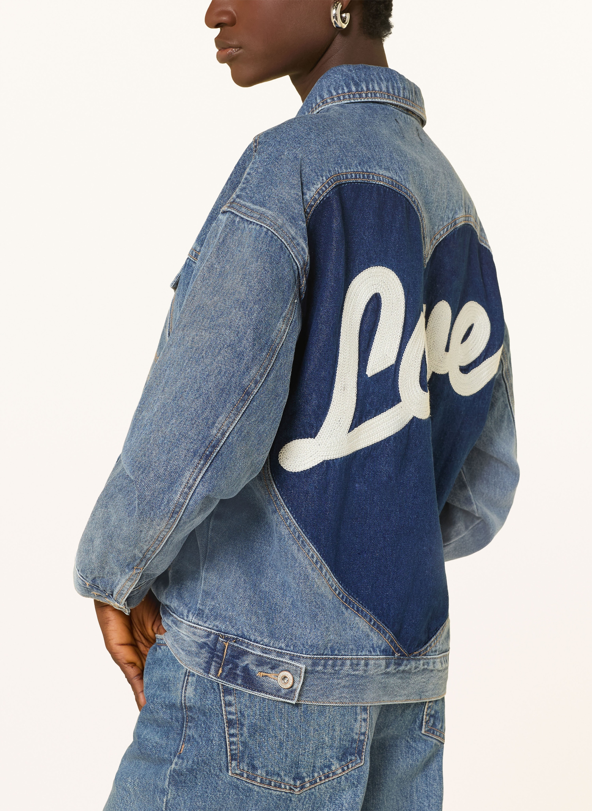 Thumbnail - Miss Goodlife Jeansjacke blau