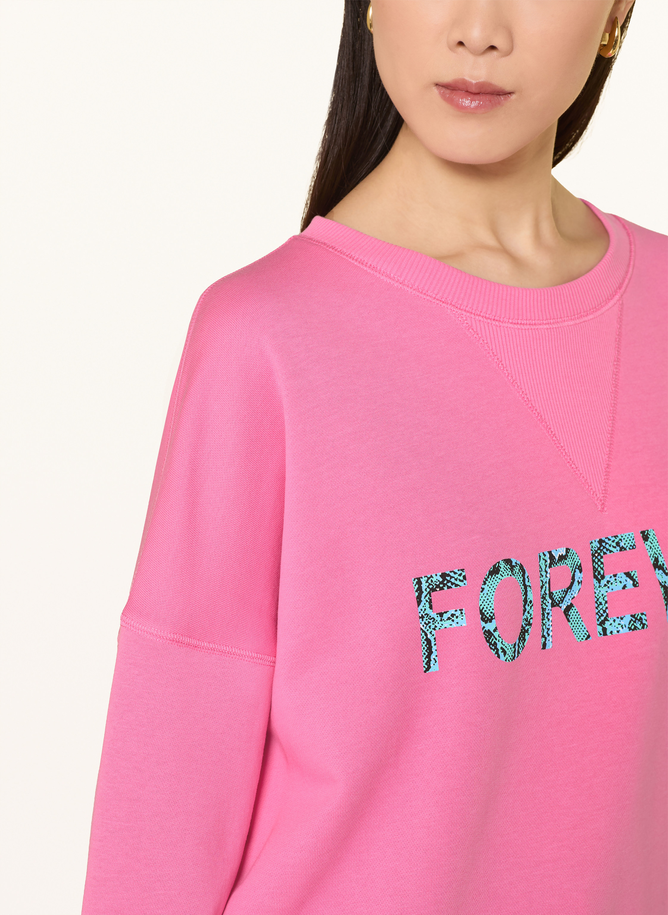 Thumbnail - Miss Goodlife Oversized-Sweatshirt pink