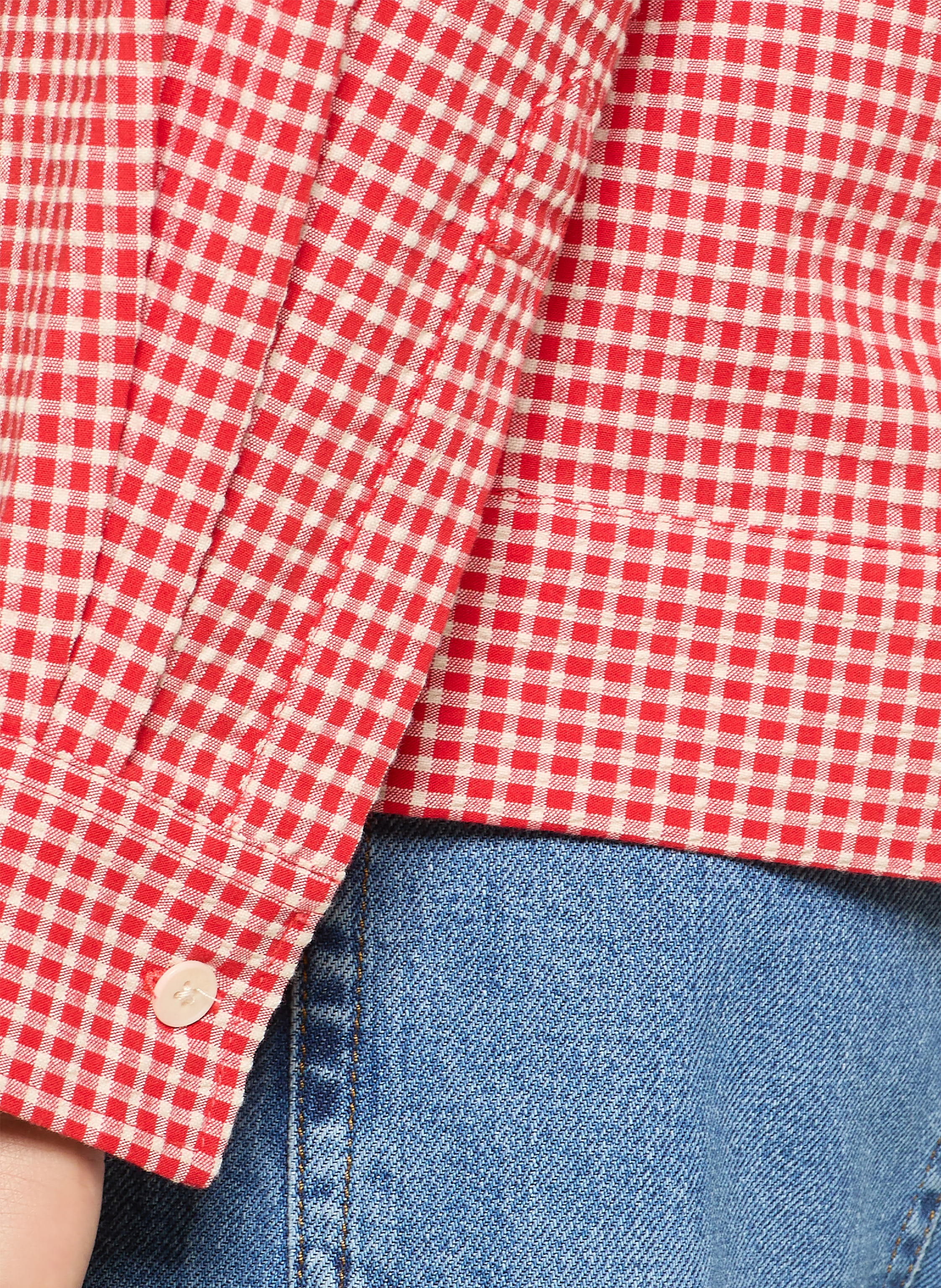 Thumbnail - Nn.07 Hemd Reed Comfort Fit rot