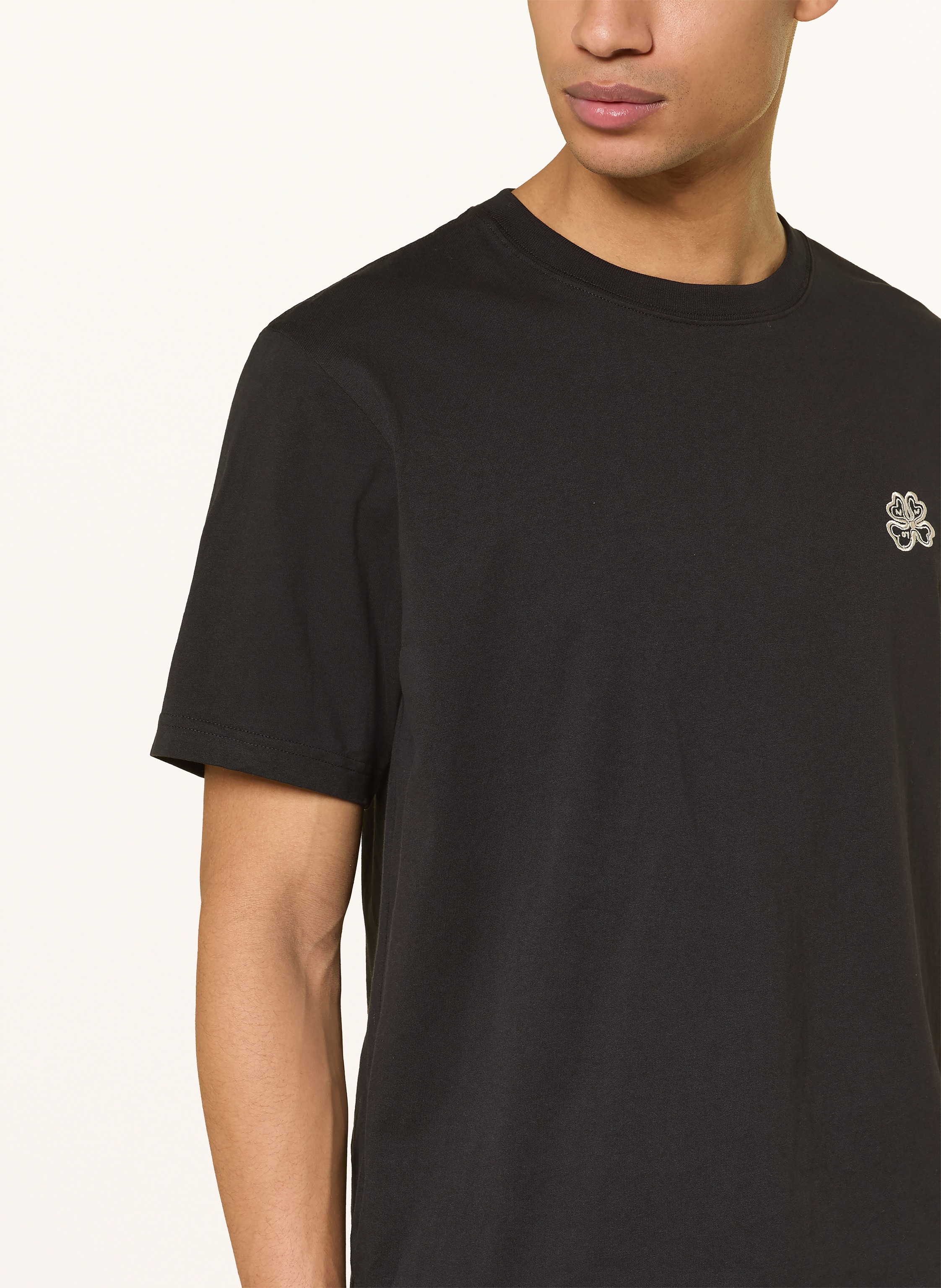 Thumbnail - Nn.07 T-Shirt Jett schwarz