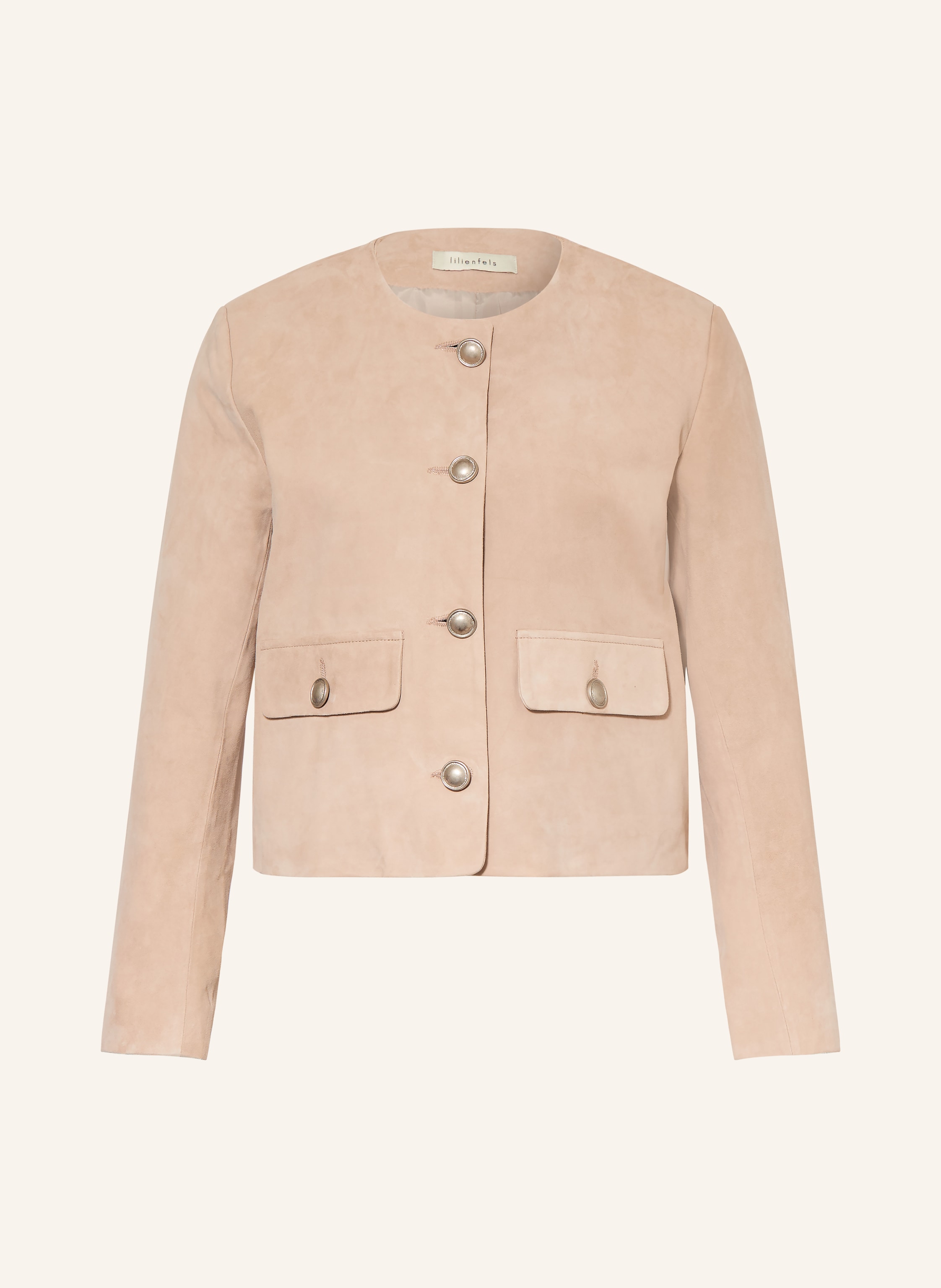 Lilienfels Lederjacke grau
