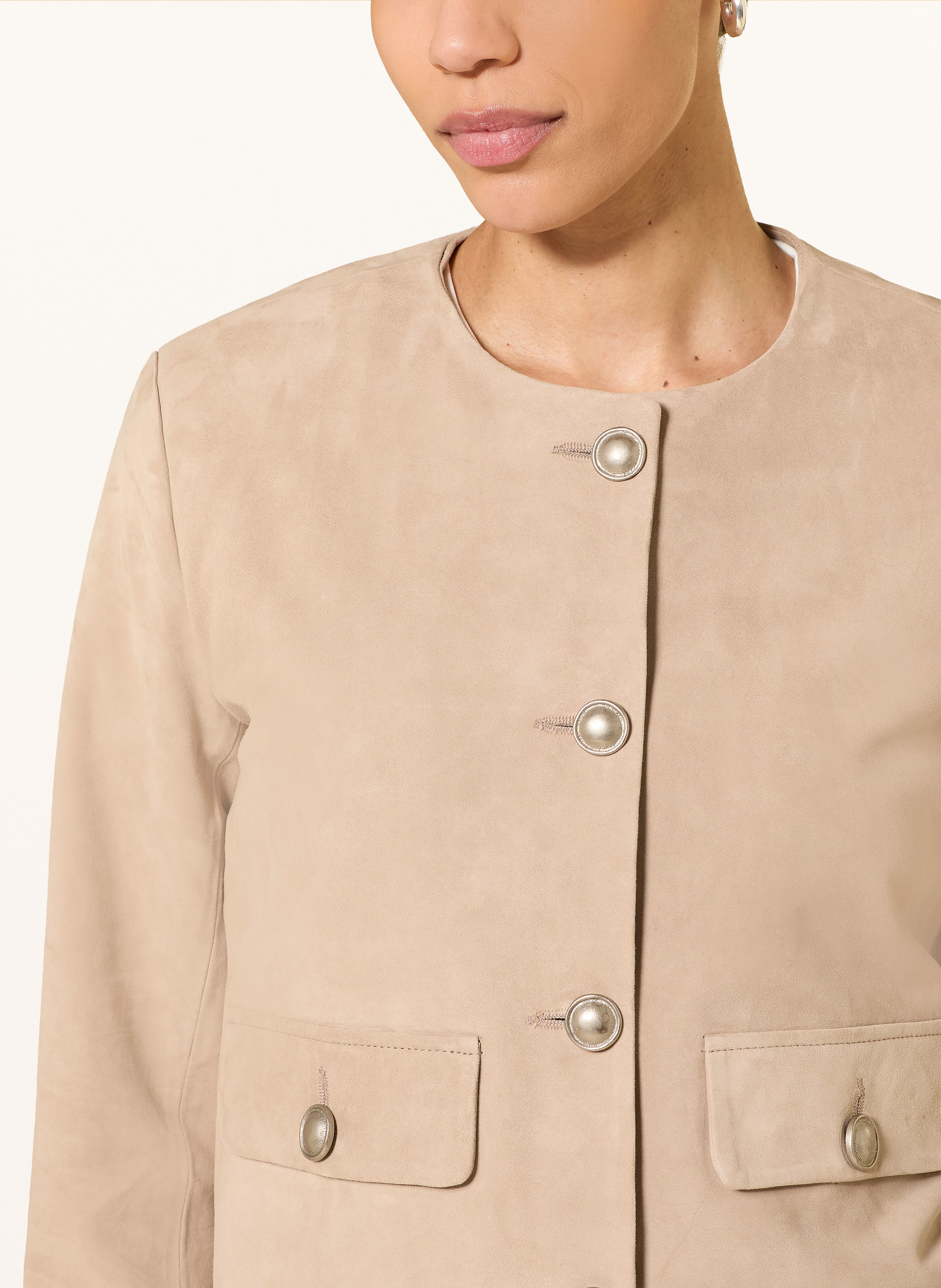 Thumbnail - Lilienfels Lederjacke grau