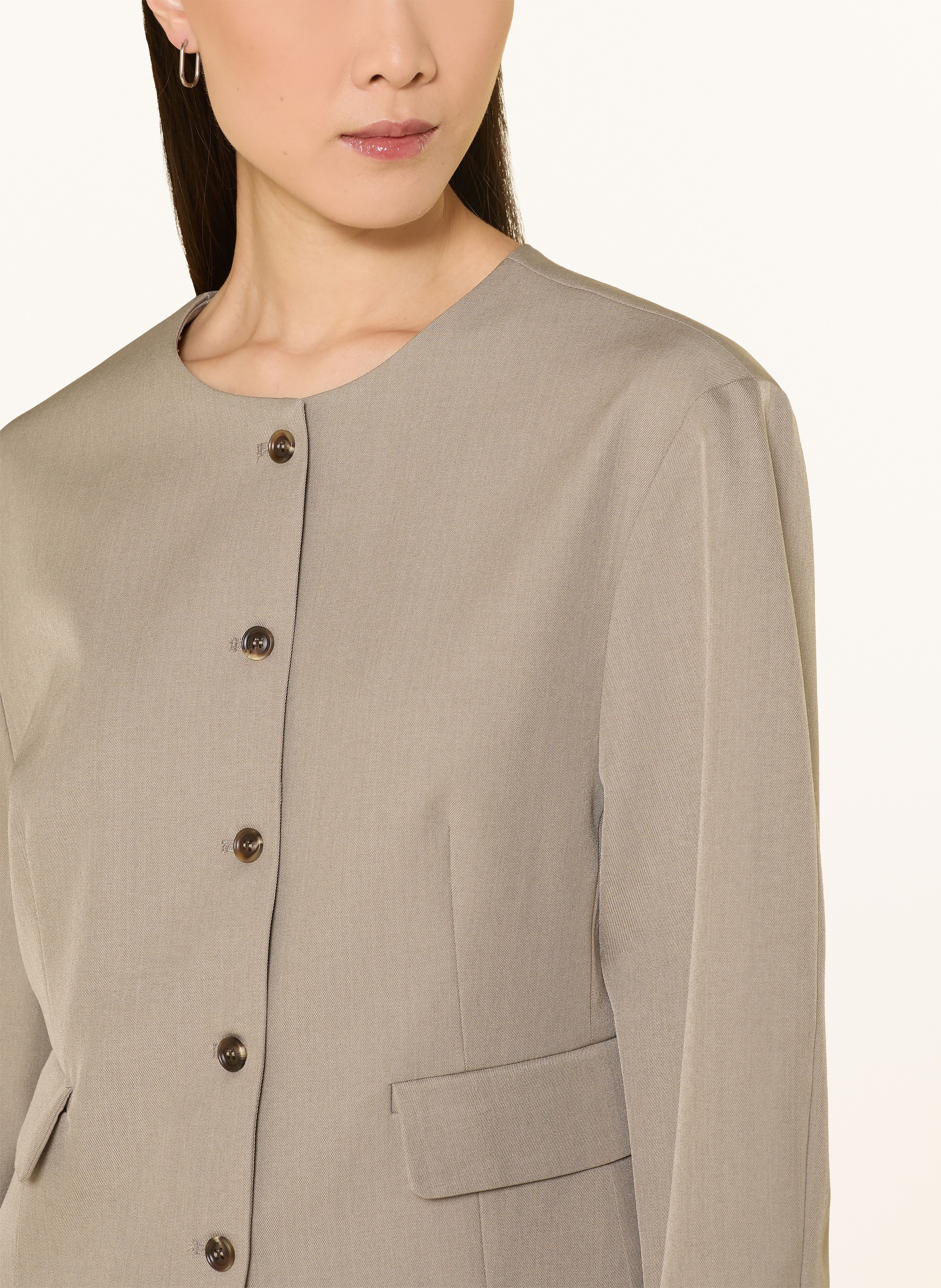 Thumbnail - Neo Noir Kastenjacke Aranti beige