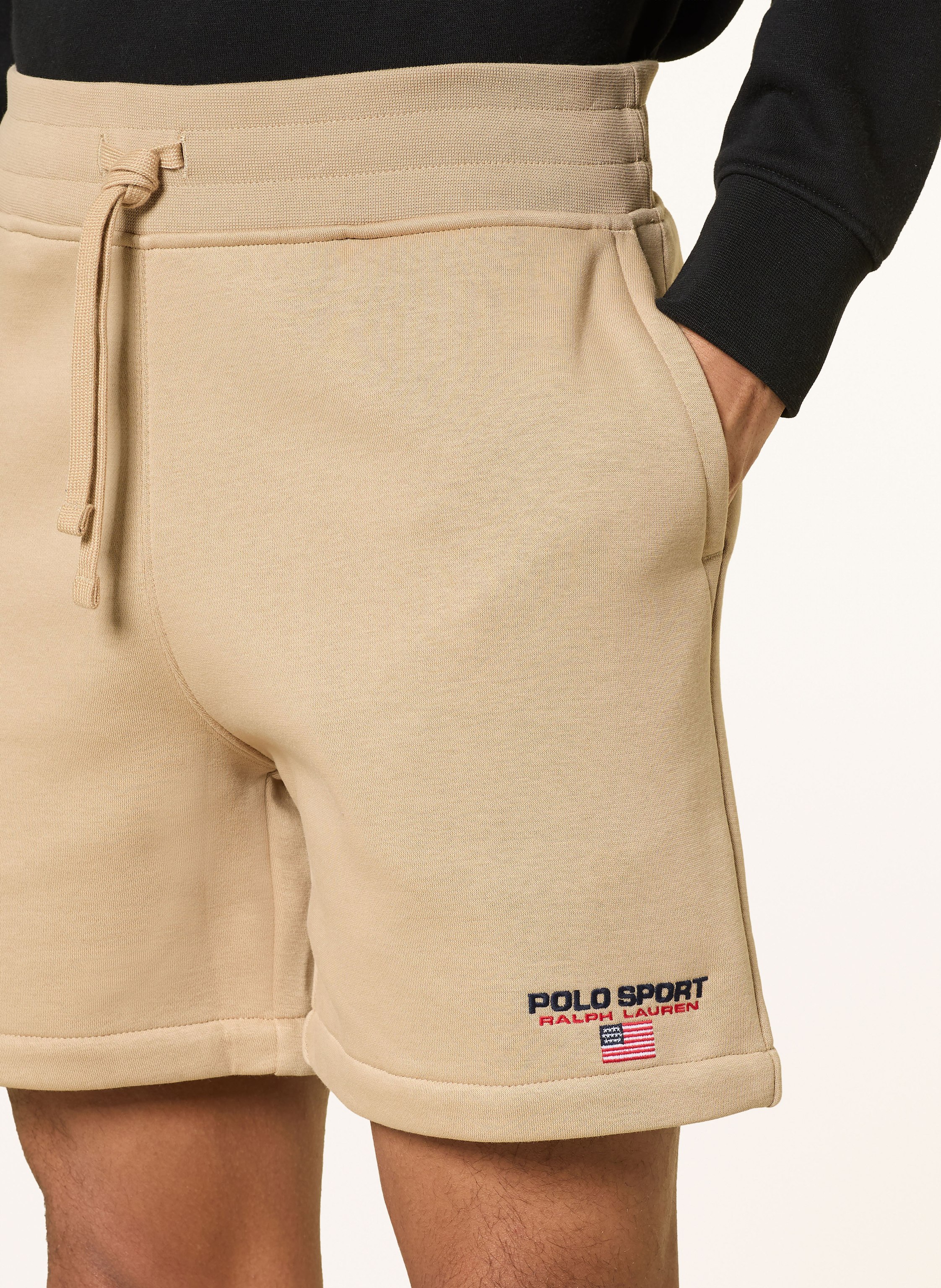 Thumbnail - Polo Sport Sweatshorts beige