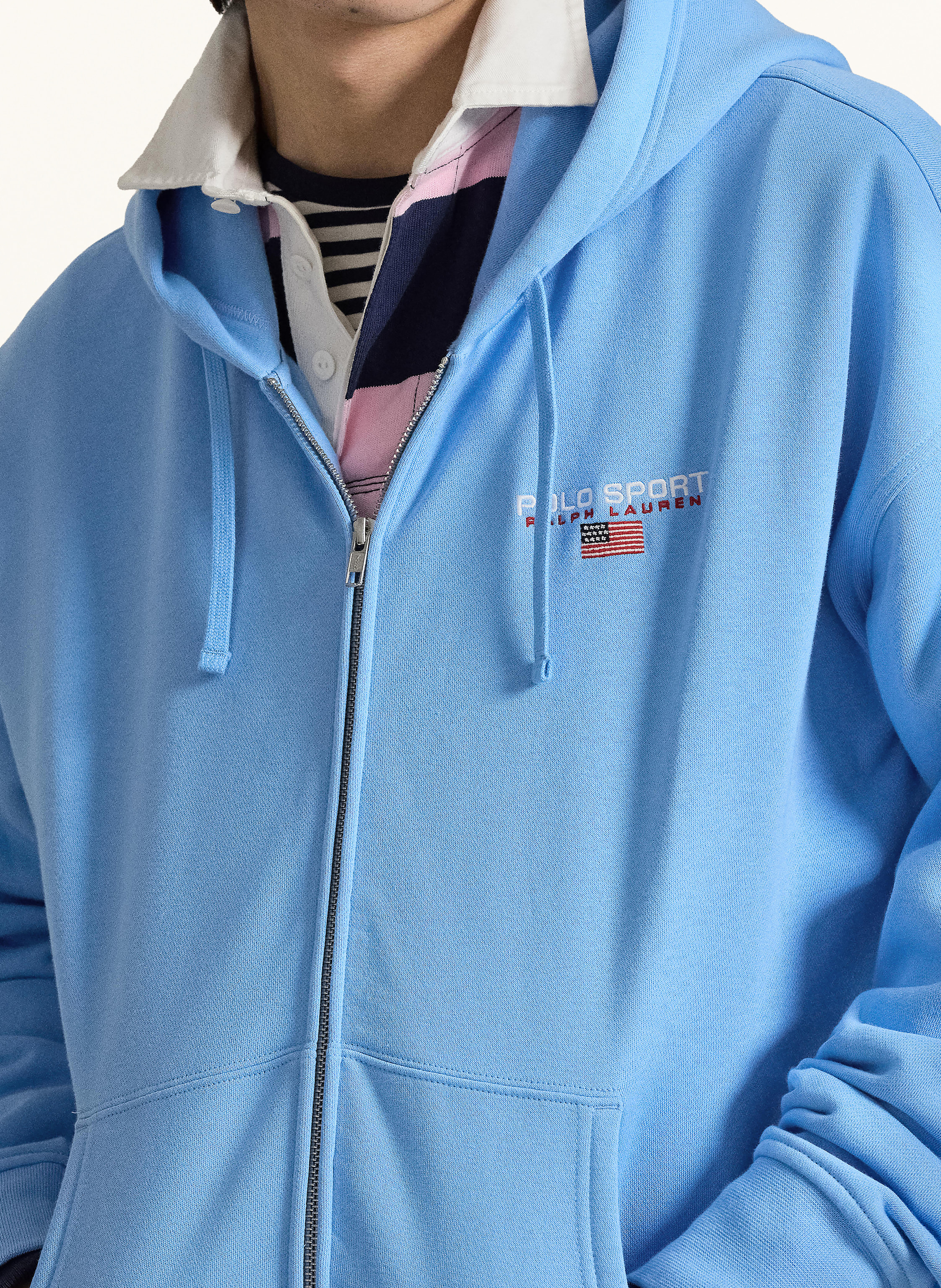 Thumbnail - Polo Sport Sweatjacke blau