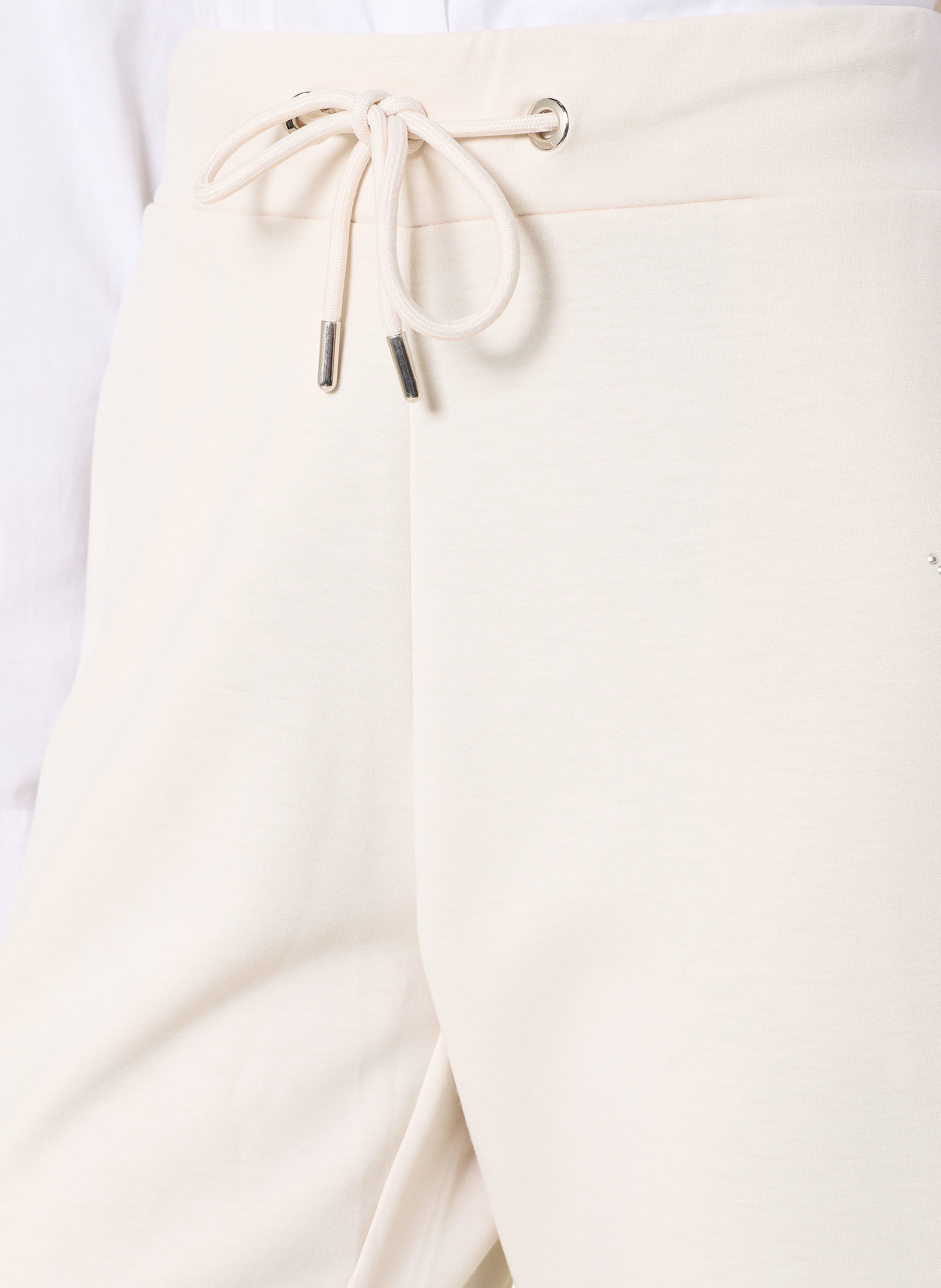 Thumbnail - Monari Sweatpants Mit Schmucksteinen beige