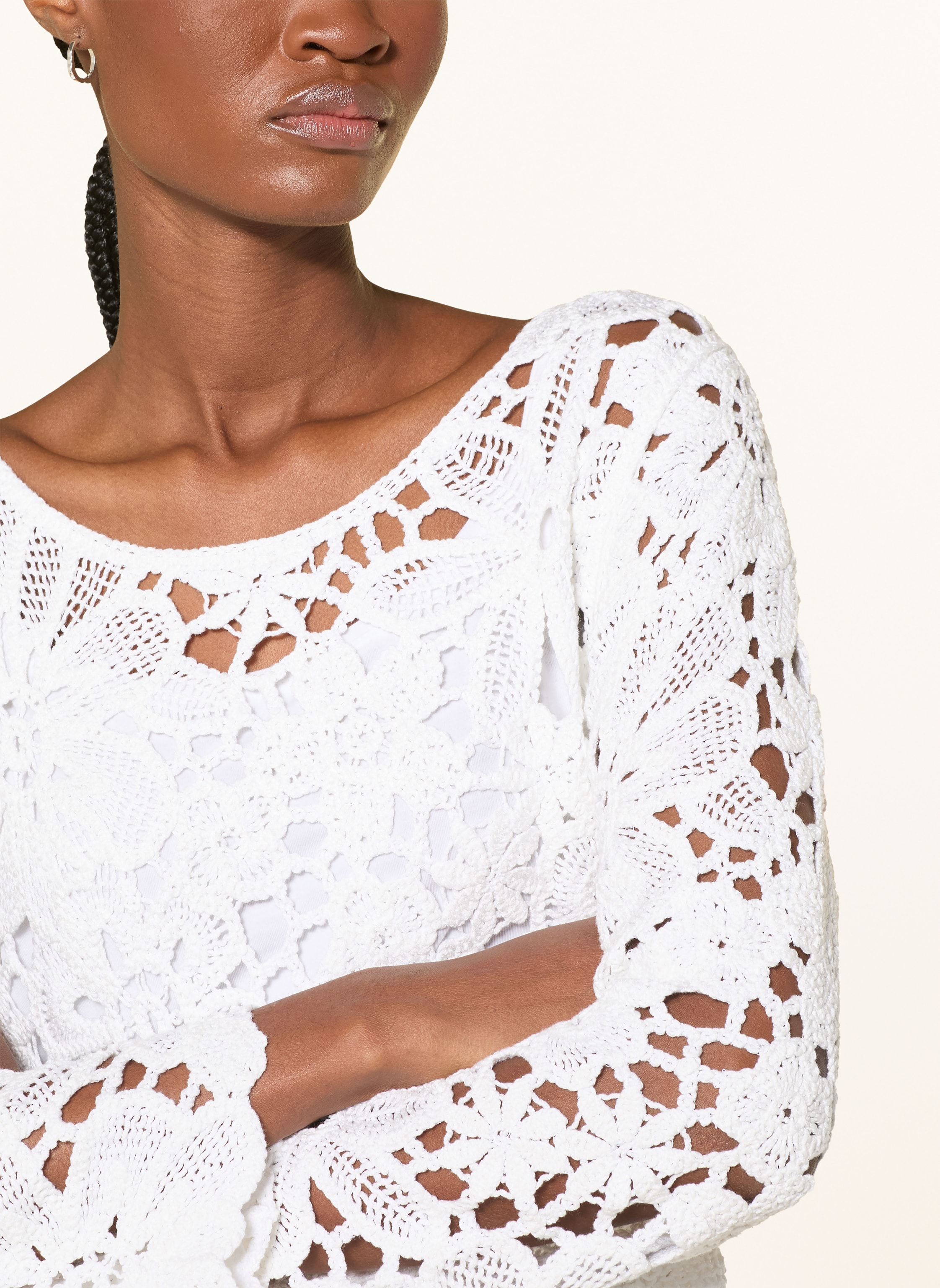 Thumbnail - Monari Pullover weiss