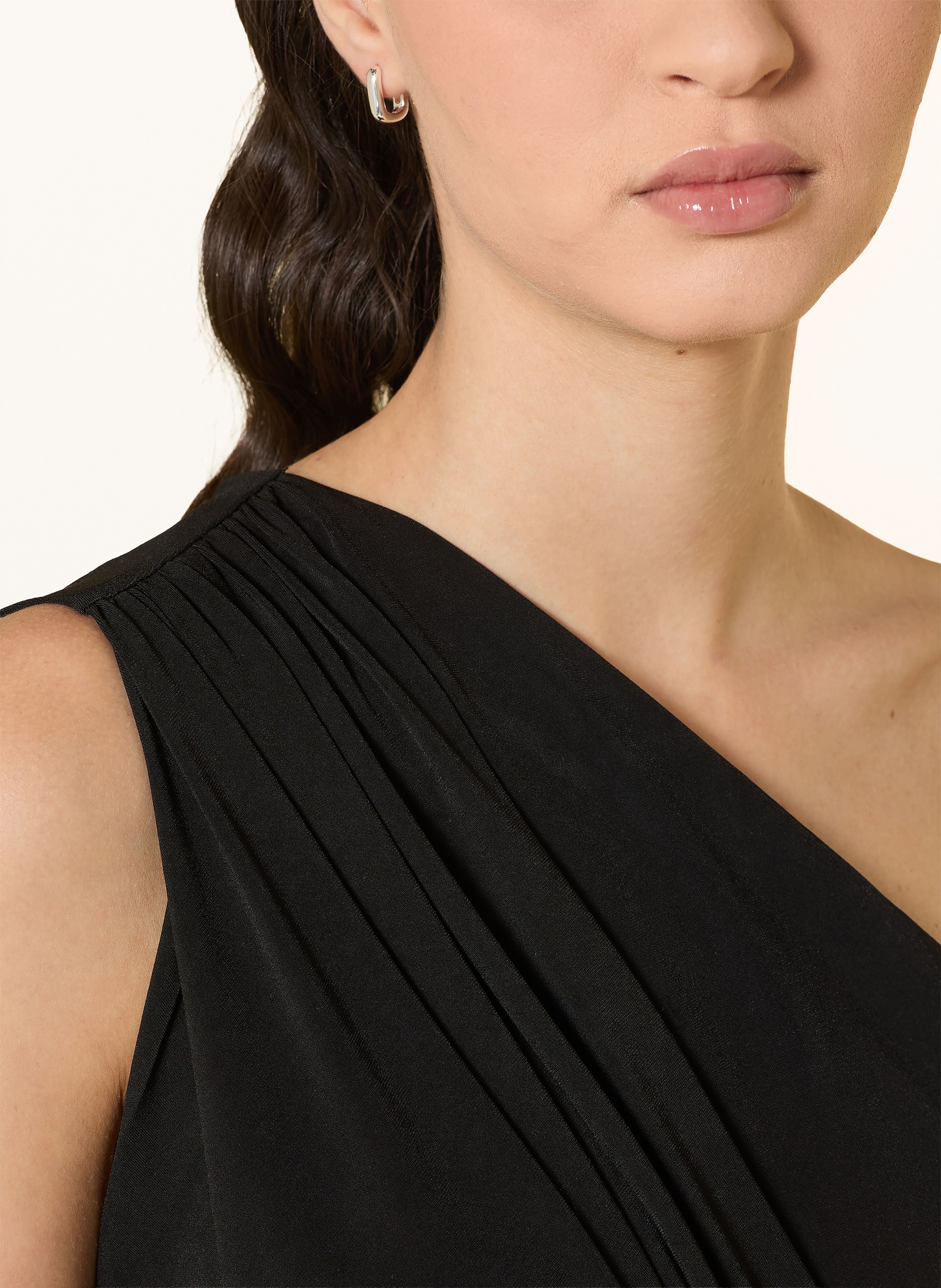 Thumbnail - Eleh One-Shoulder-Kleid schwarz