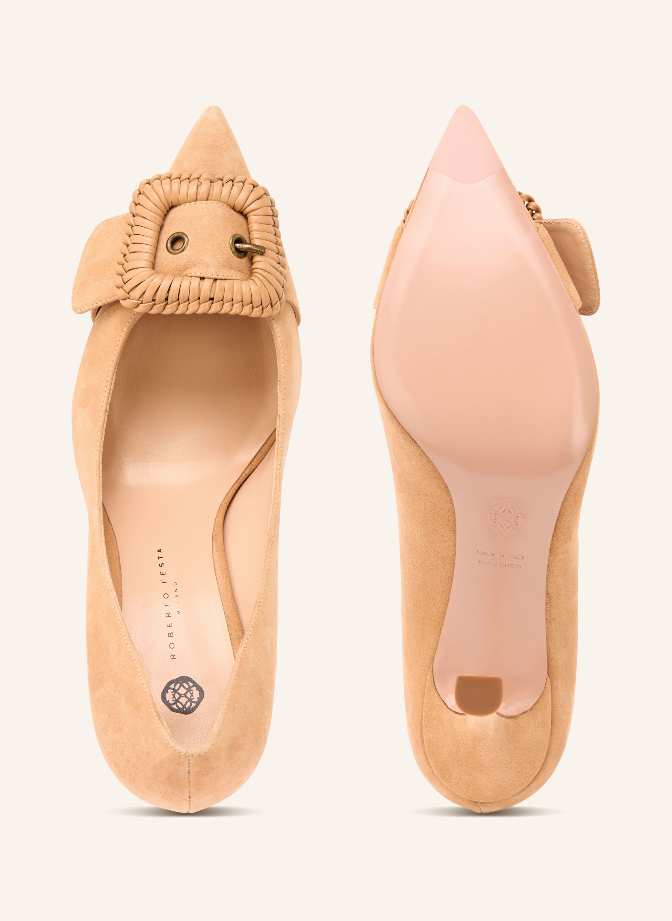 Thumbnail - Roberto Festa Pumps Super braun