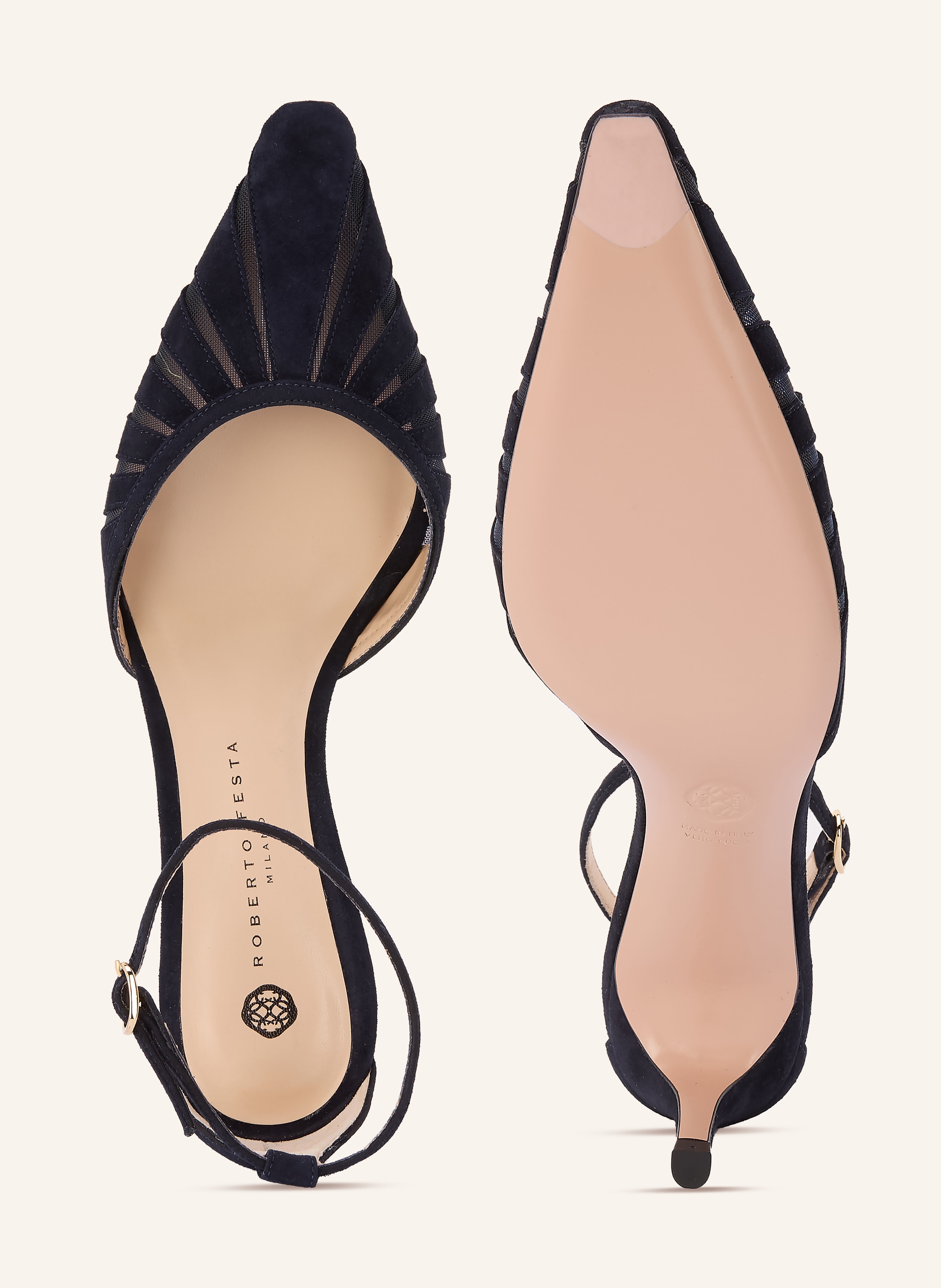 Thumbnail - Roberto Festa Pumps Claus blau