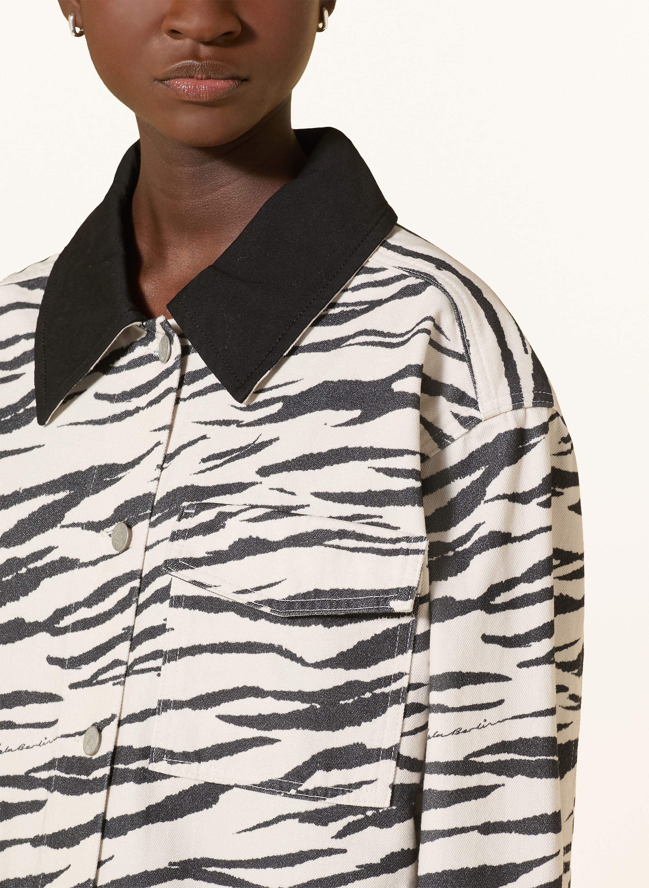 Thumbnail - Lala Berlin Overjacket Jolanta schwarz