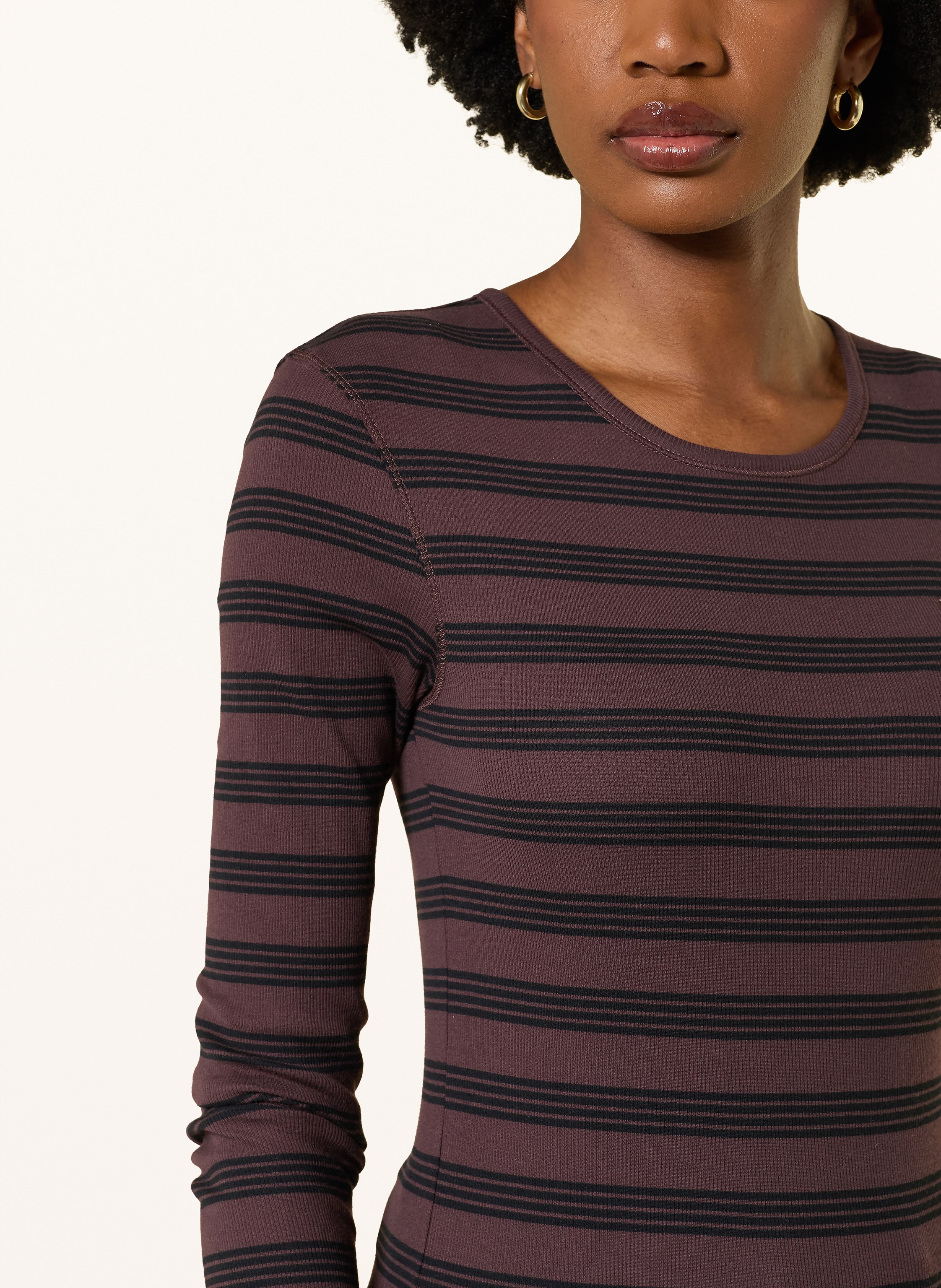 Thumbnail - Ganni Longsleeve braun