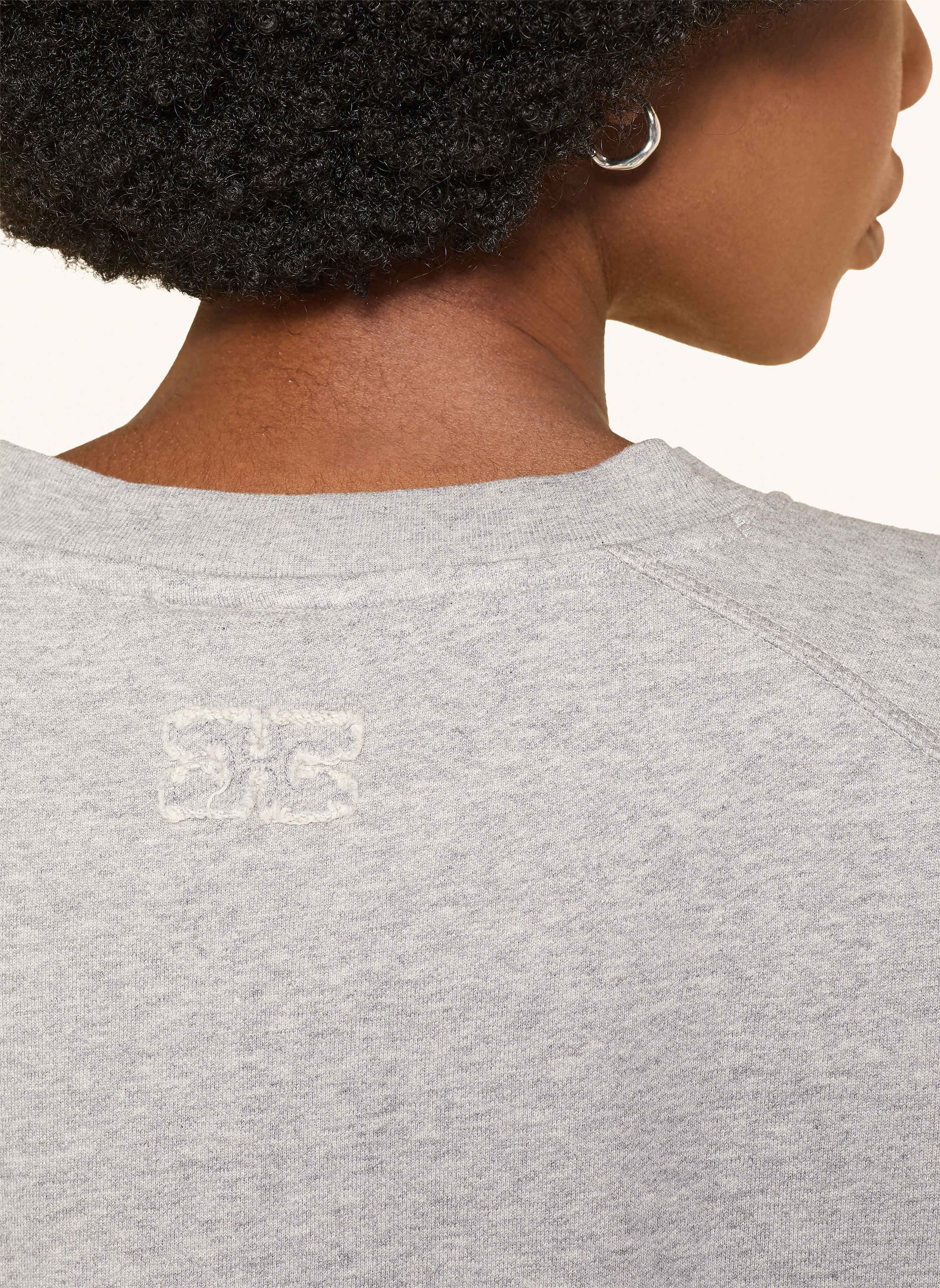 Thumbnail - Ganni Sweatshirt grau