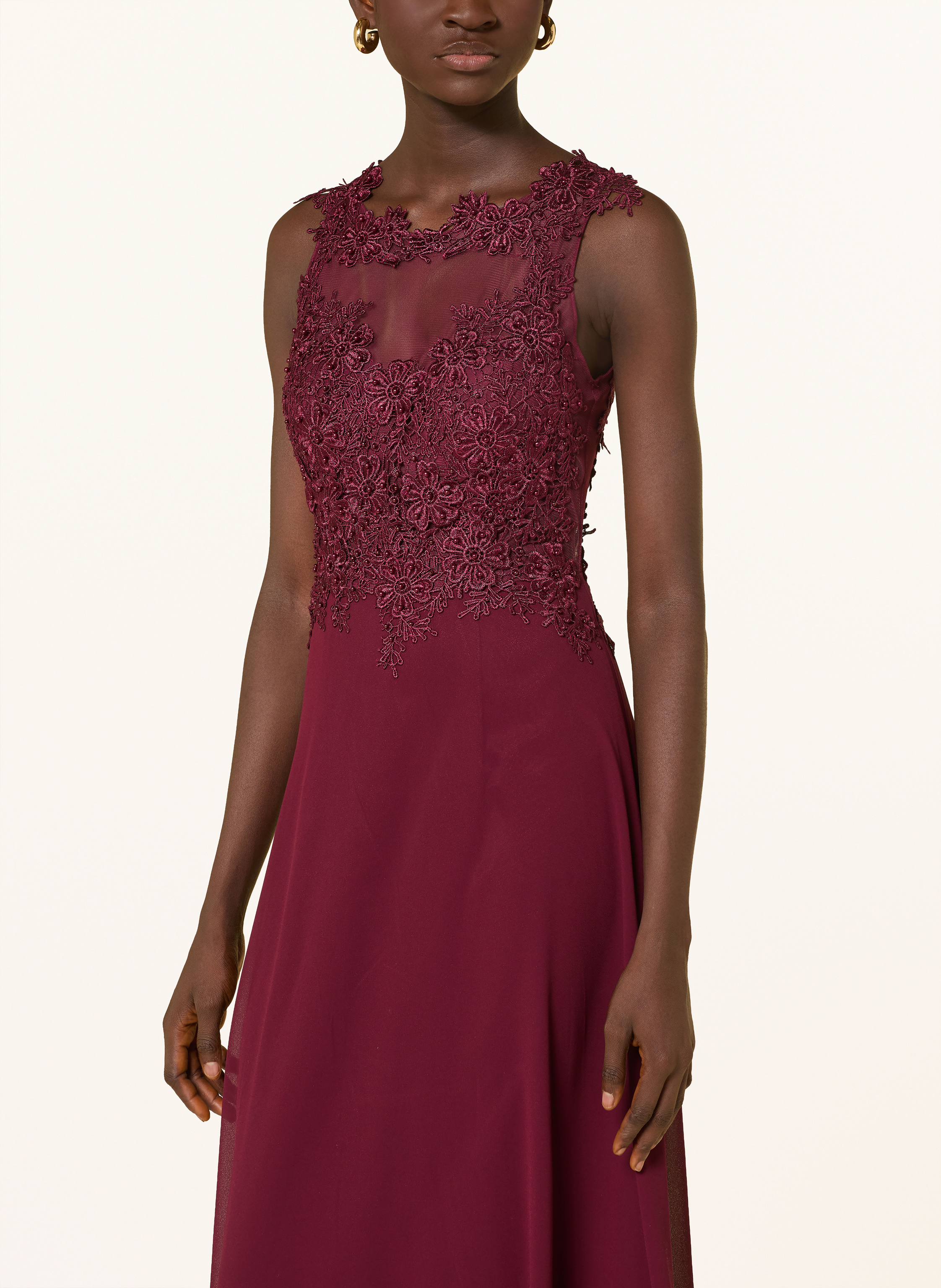 Thumbnail - Apart Abendkleid Mit Spitze rot