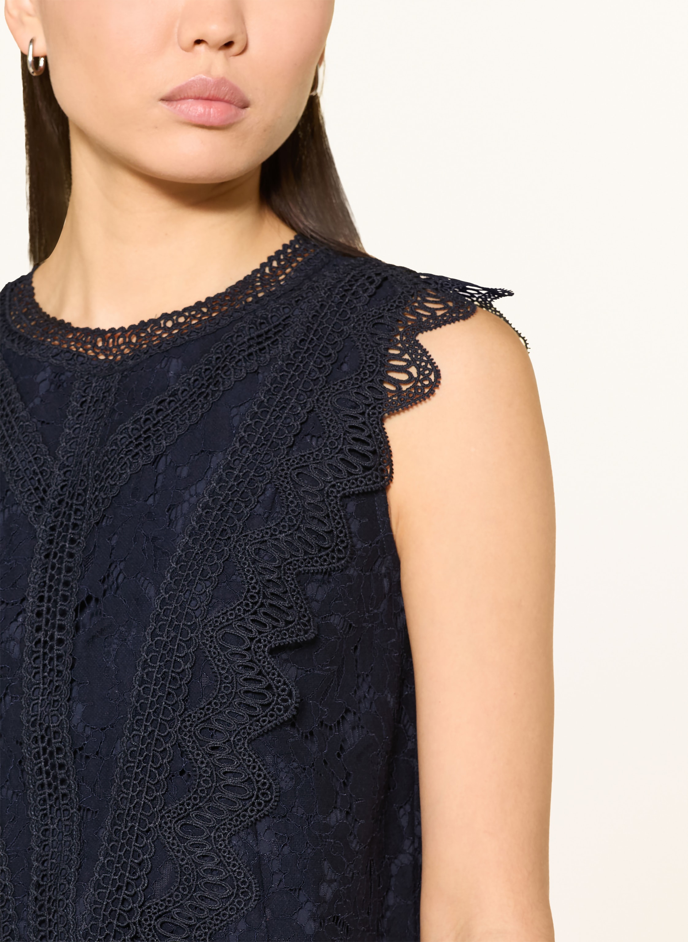 Thumbnail - Apart Spitzentop blau