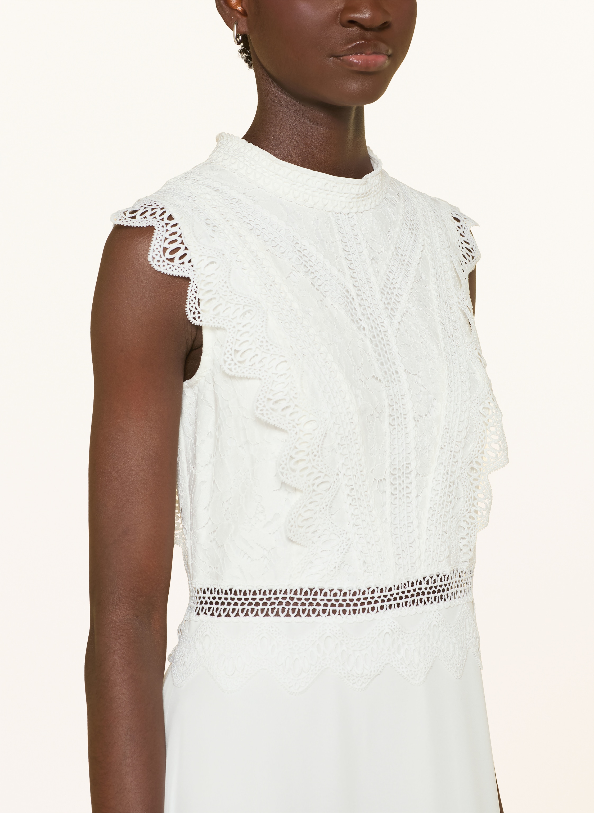 Thumbnail - Apart Abendkleid Mit Spitze weiss