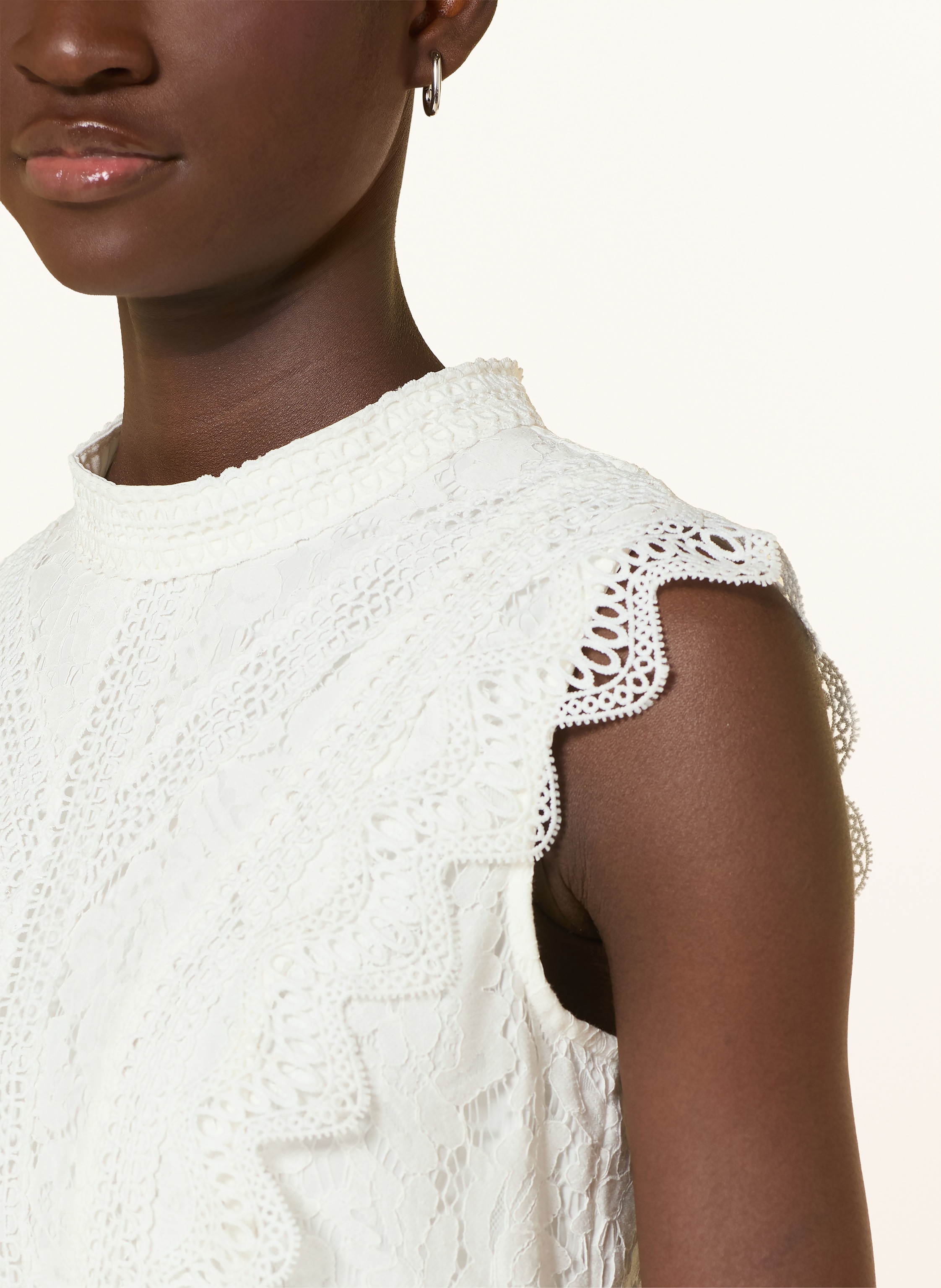 Thumbnail - Apart Abendkleid Mit Spitze weiss