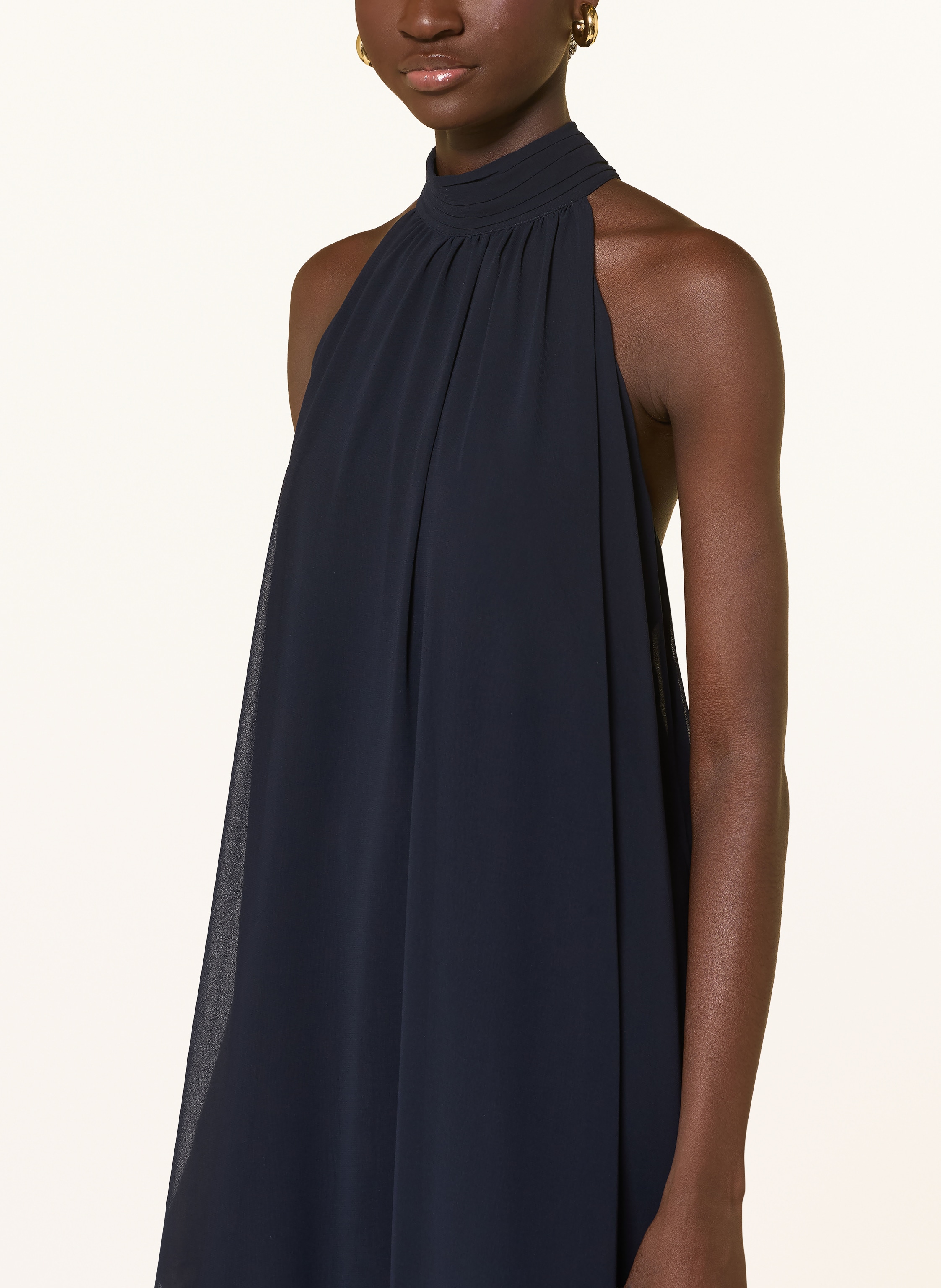 Thumbnail - Apart Abendkleid Mit Volants blau