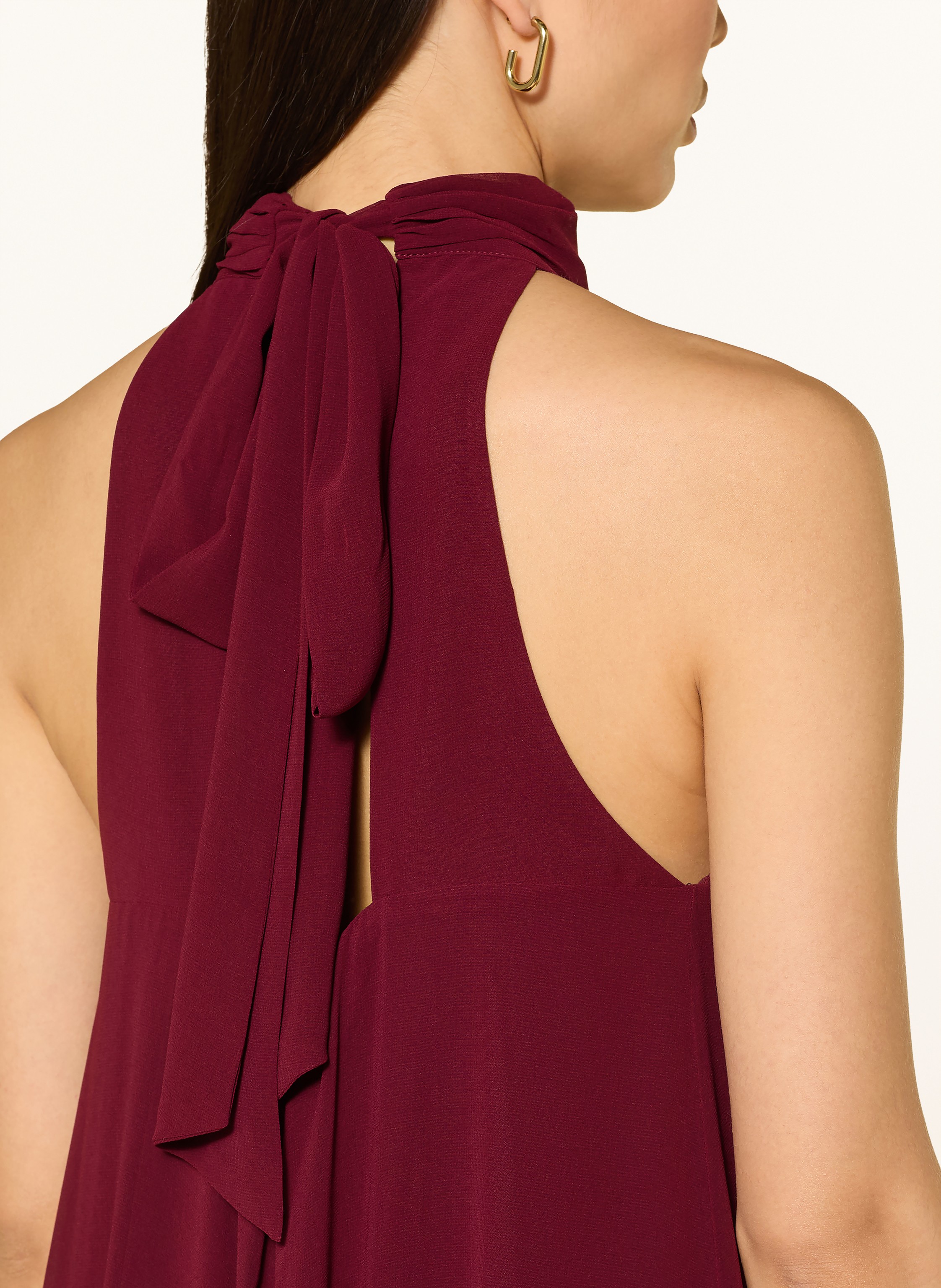 Thumbnail - Apart Abendkleid Mit Volants rot