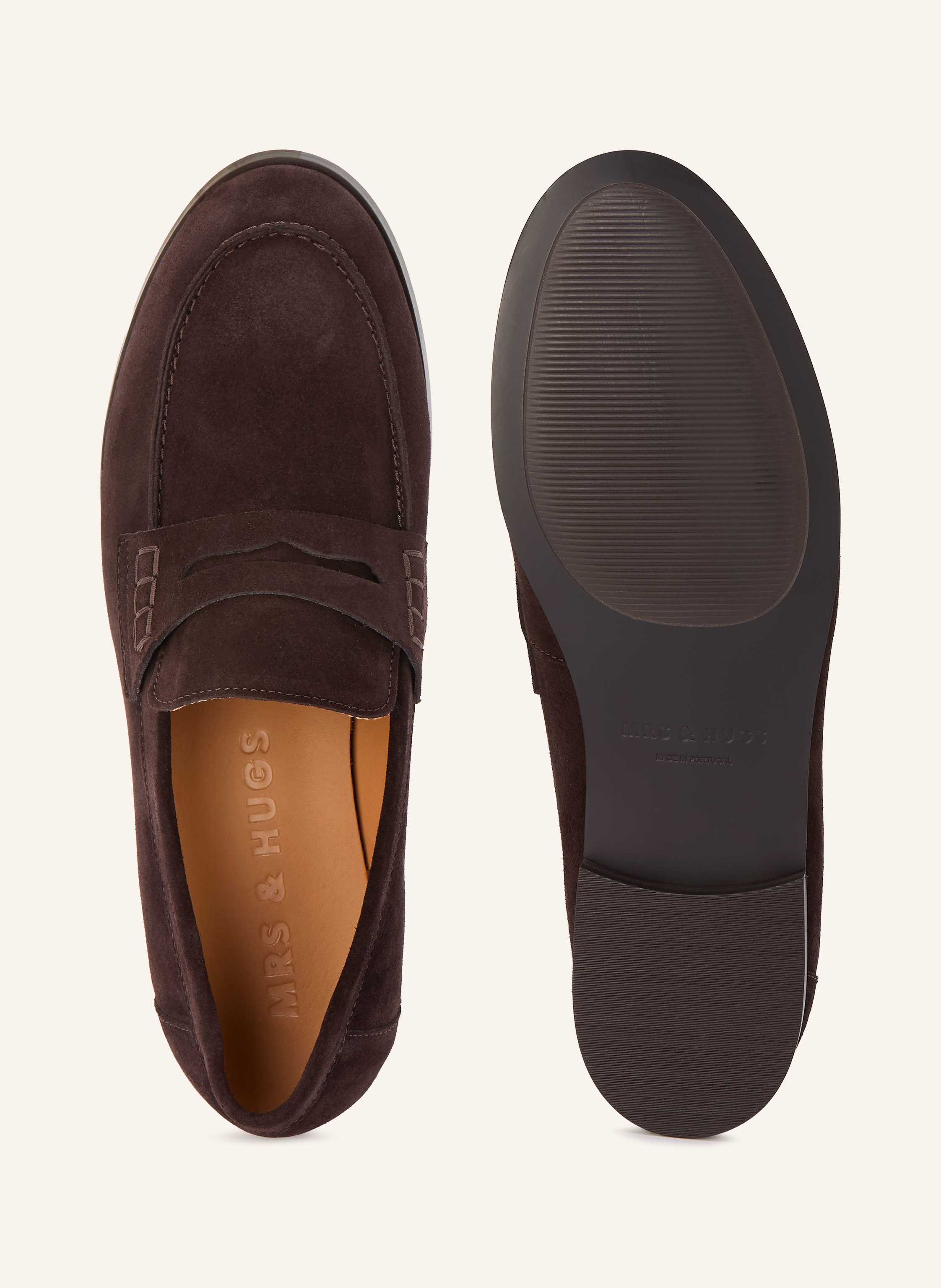 Thumbnail - Mrs & Hugs Penny-Loafer braun