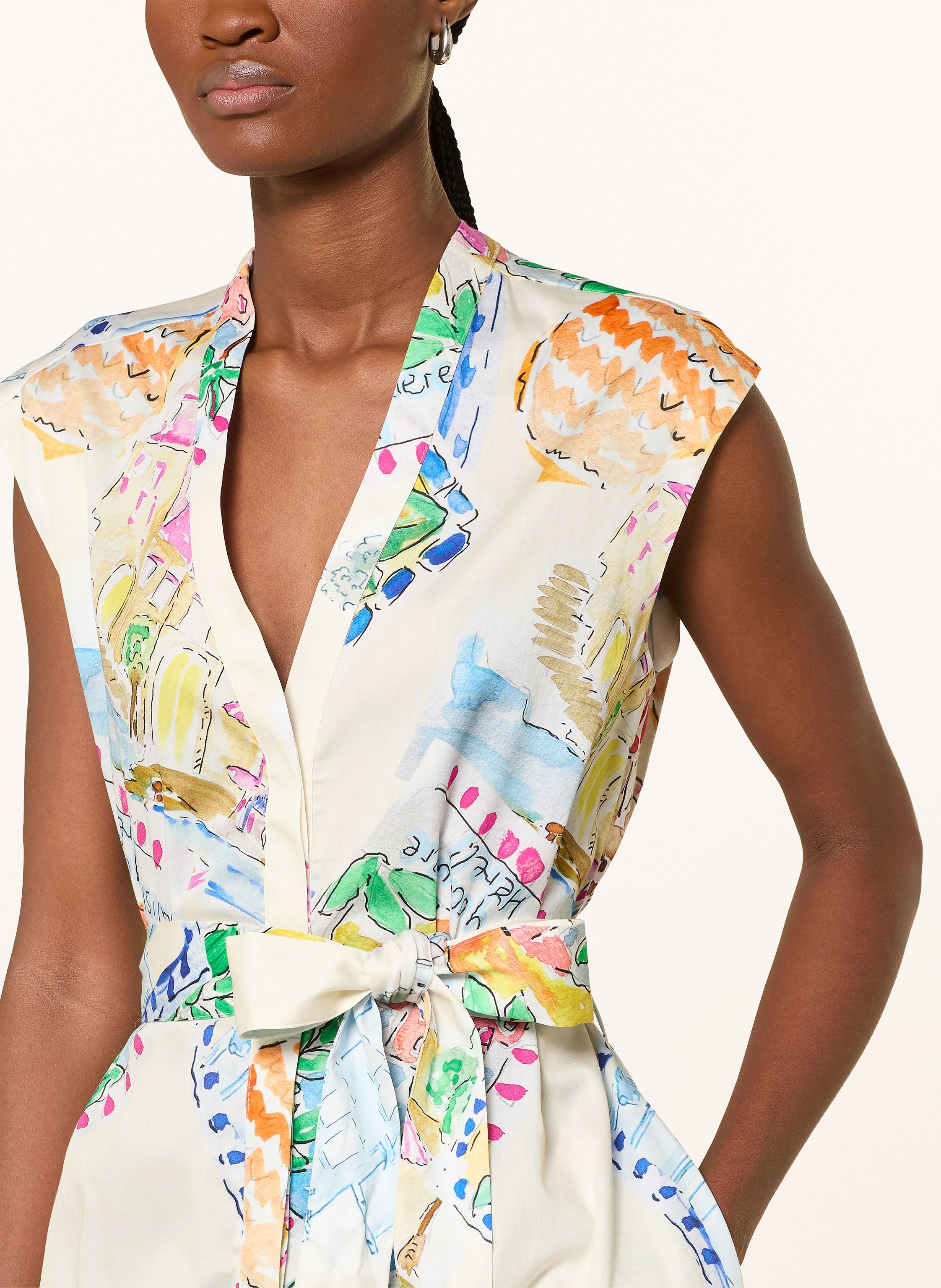 Thumbnail - Milano Italy Kleid weiss