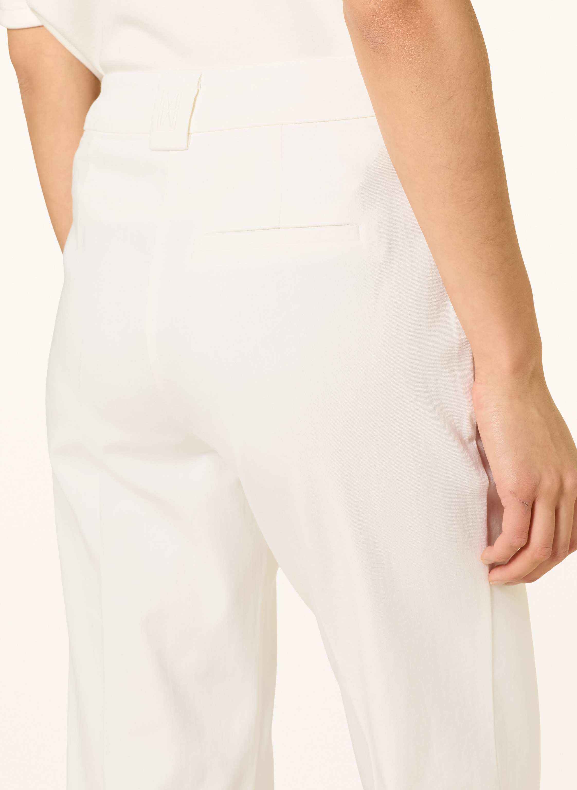 Thumbnail - Marc O'polo Marlenehose weiss