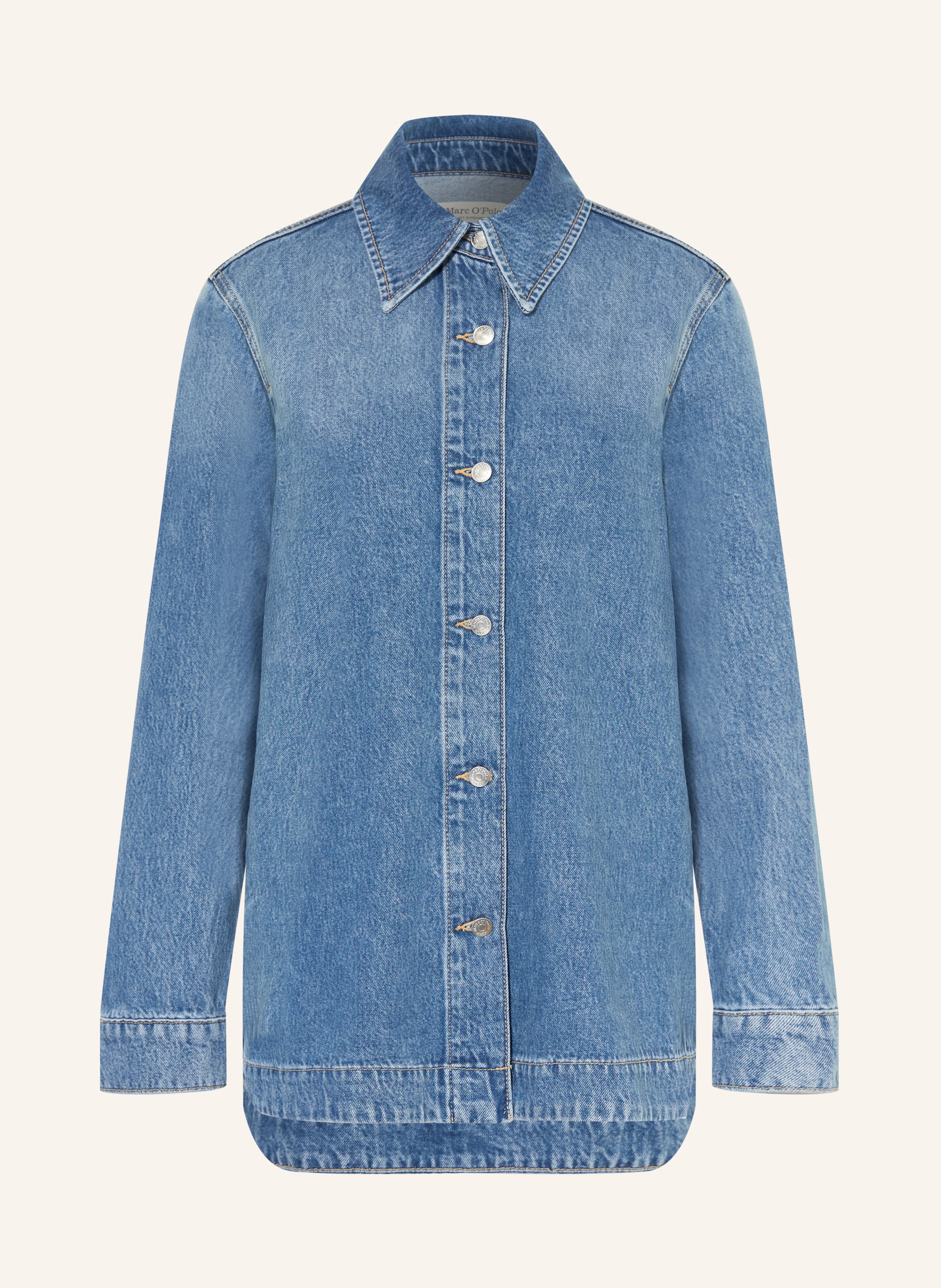Marc O'polo Jeansbluse blau