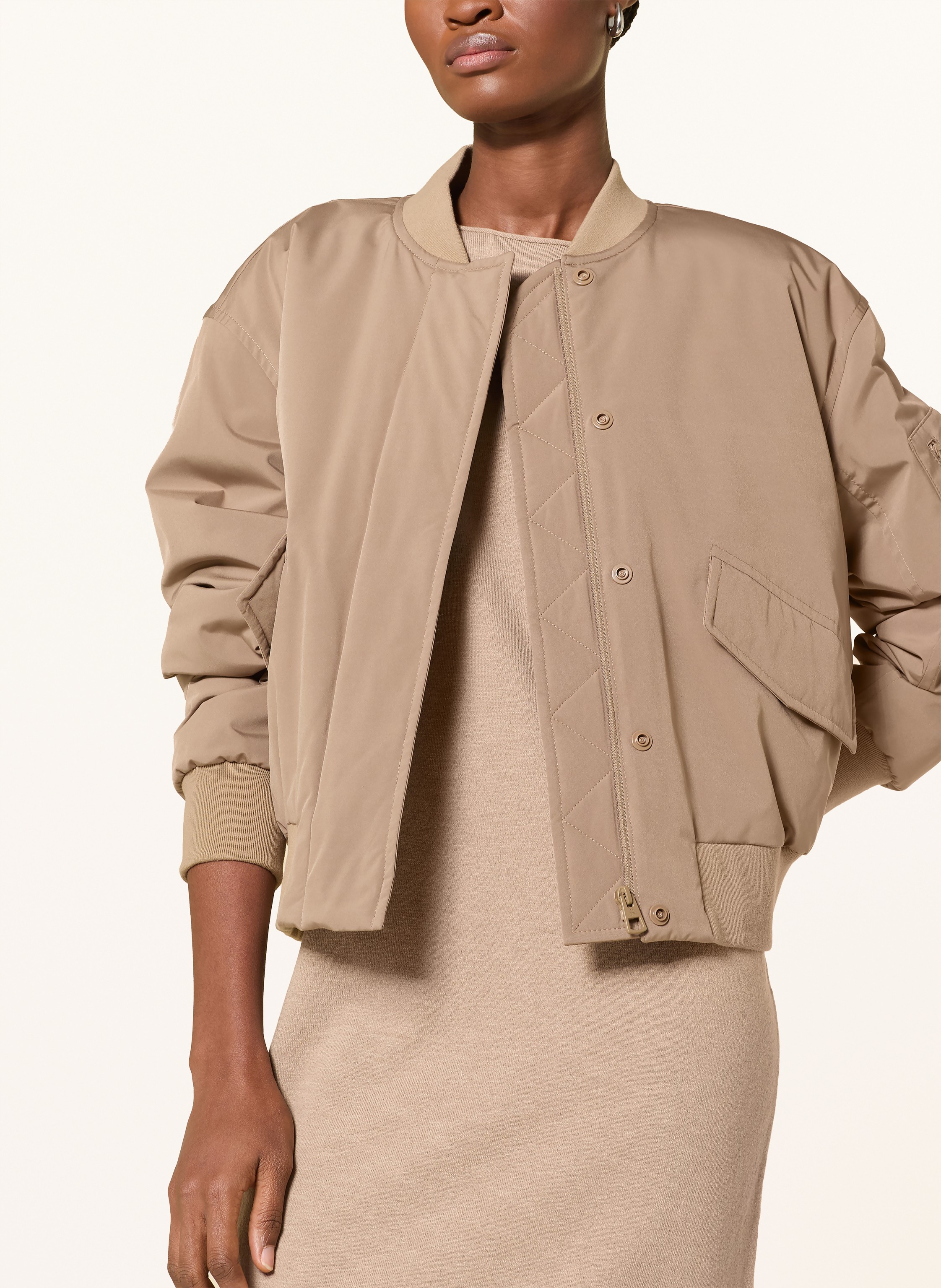 Thumbnail - Marc O'polo Strickkleid beige