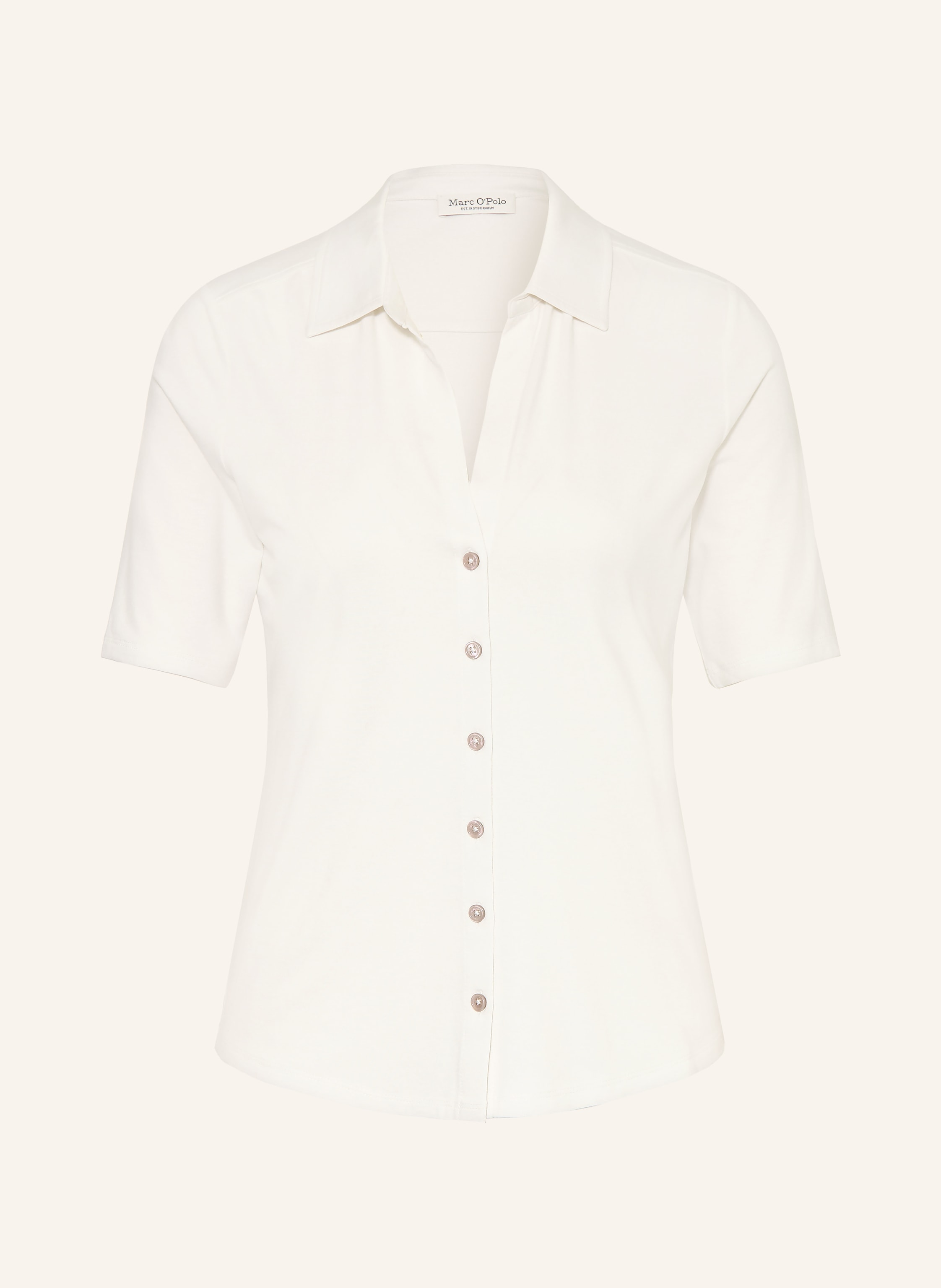 Marc O'polo Jerseybluse weiss