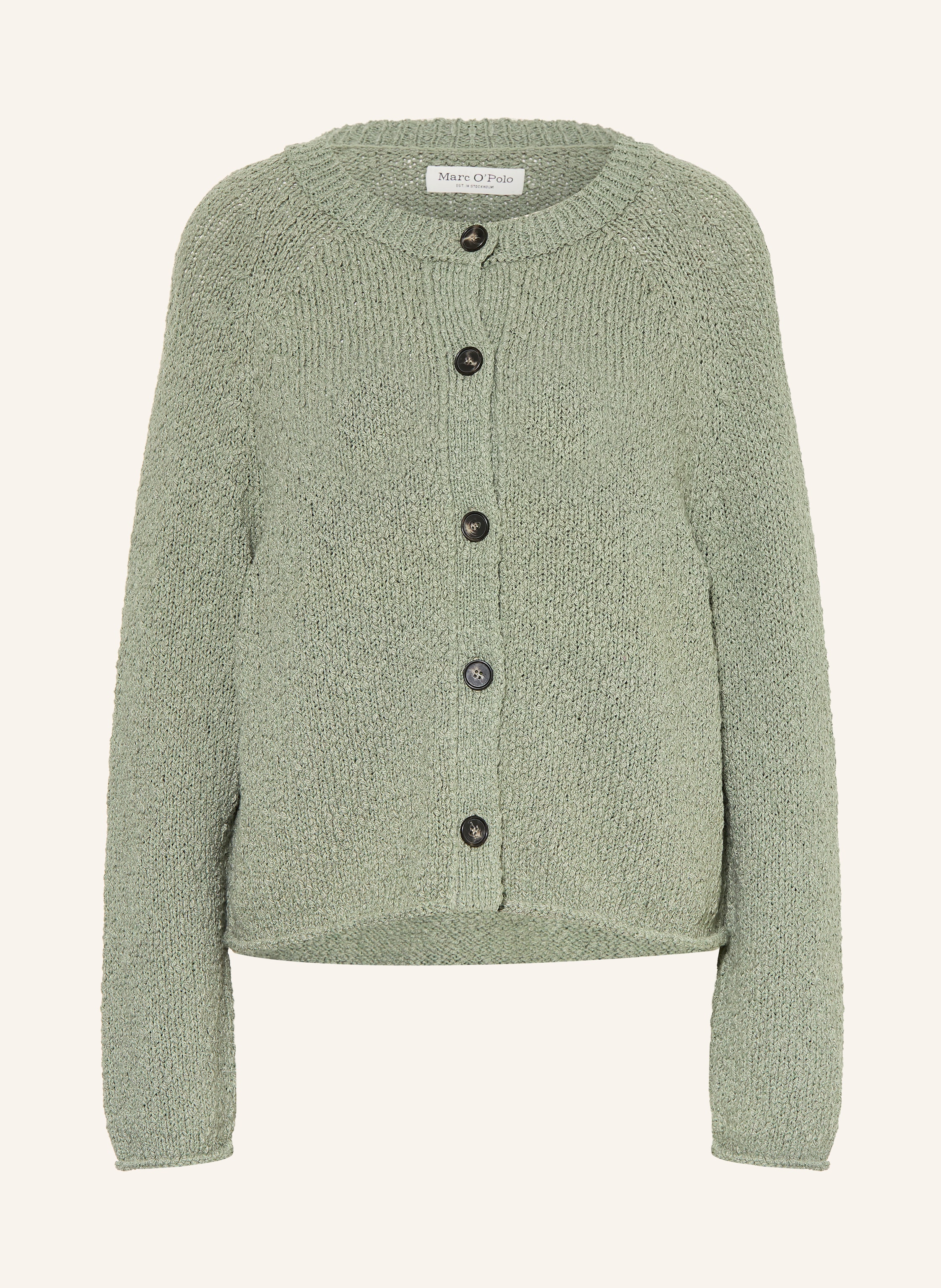 Marc O'polo Strickjacke gruen