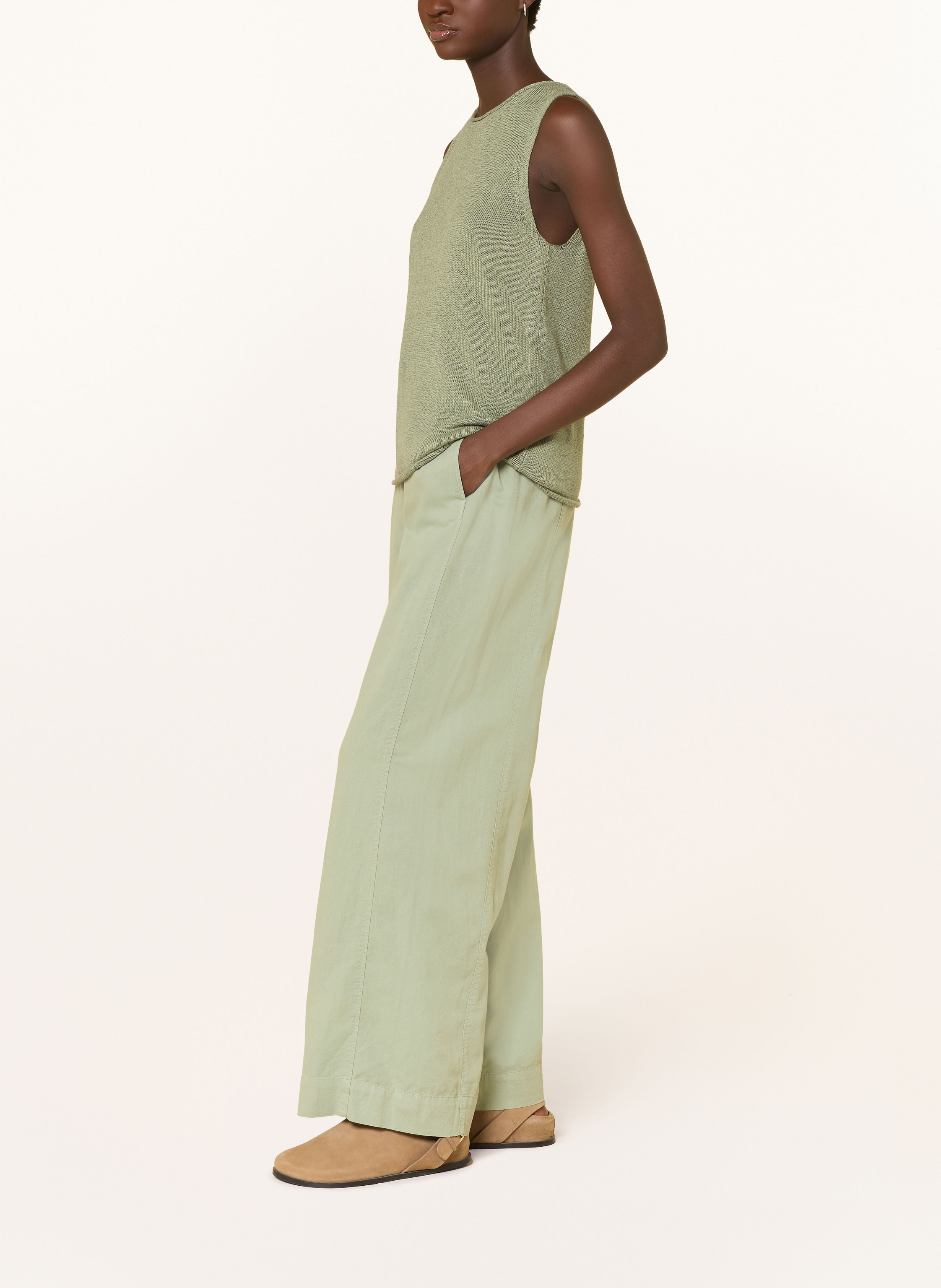 Thumbnail - Marc O'polo Marlenehose gruen