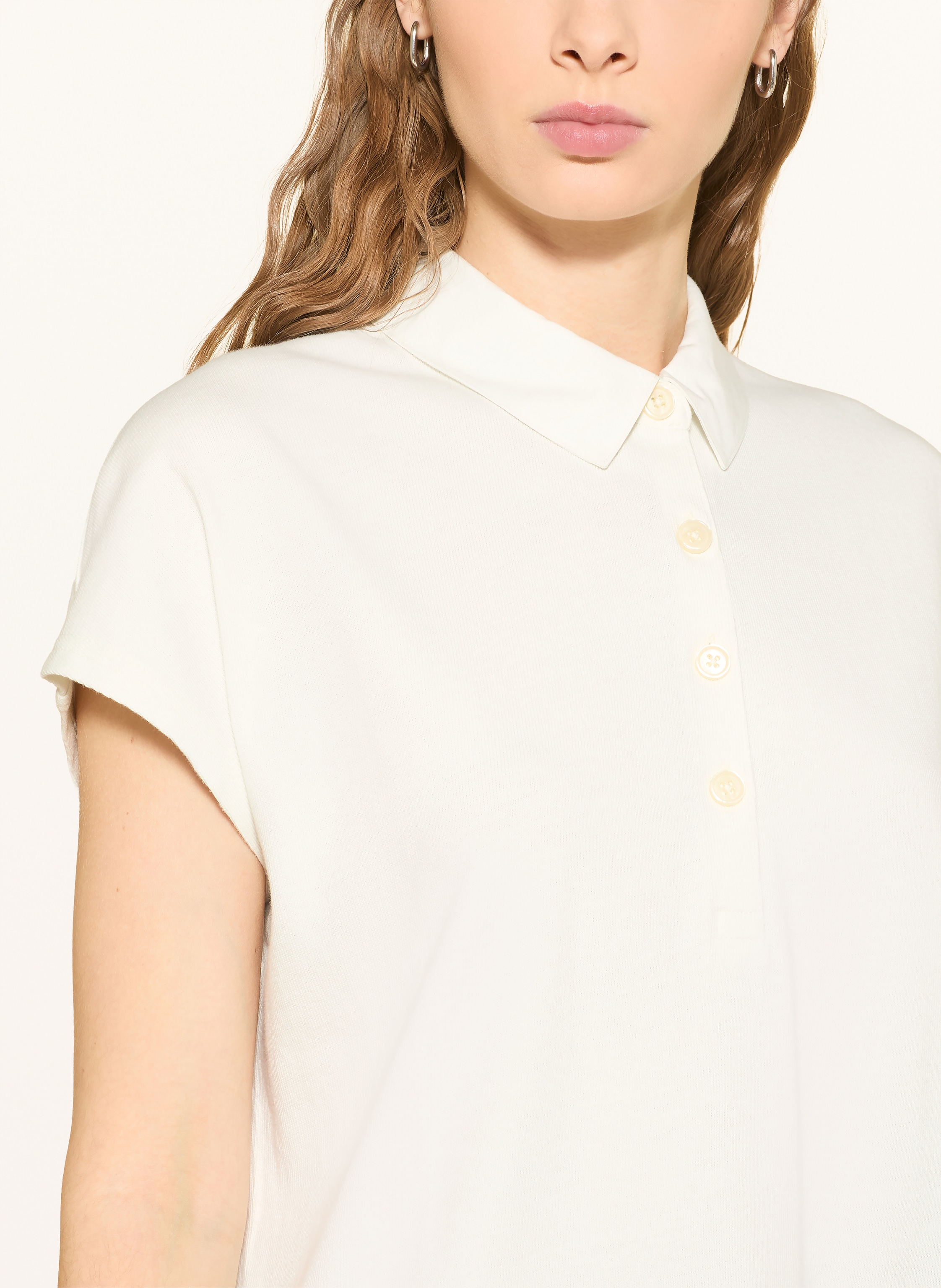 Thumbnail - Marc O'polo Strick-Poloshirt weiss