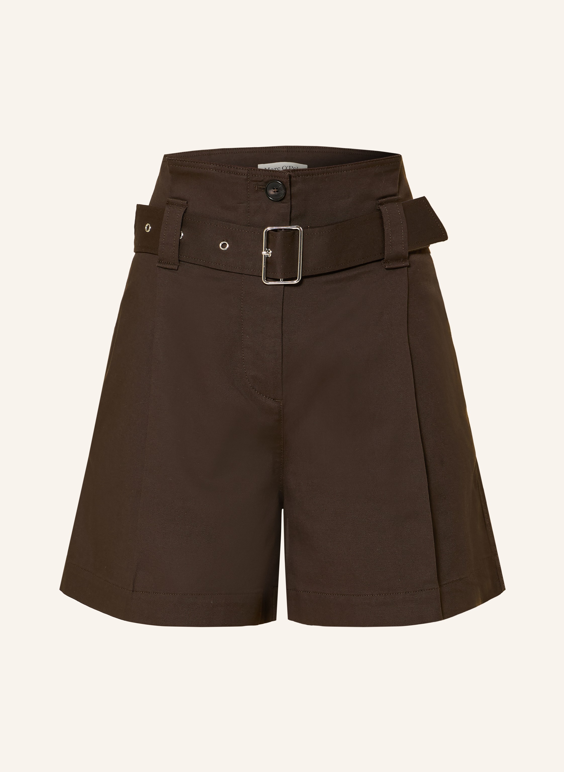 Marc O'polo Paperbag-Shorts braun