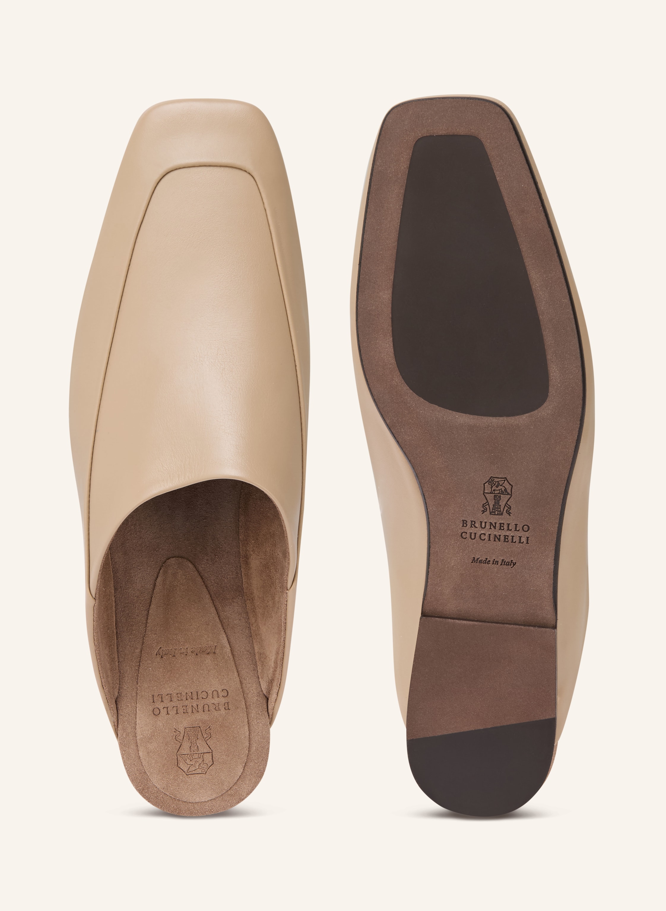 Thumbnail - Brunello Cucinelli Mules braun