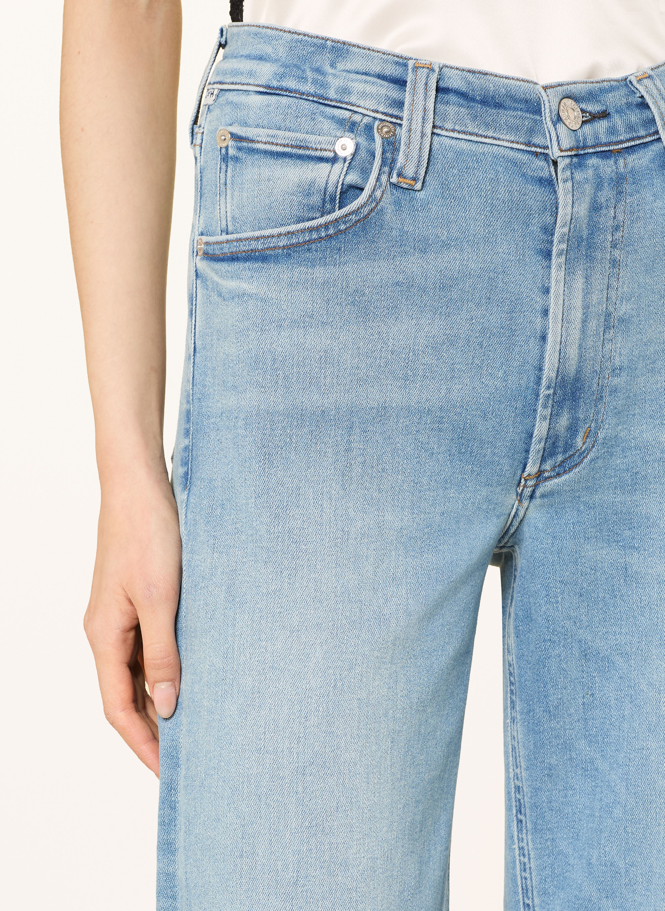 Thumbnail - Citizens Of Humanity Cropped Jeans Palma blau