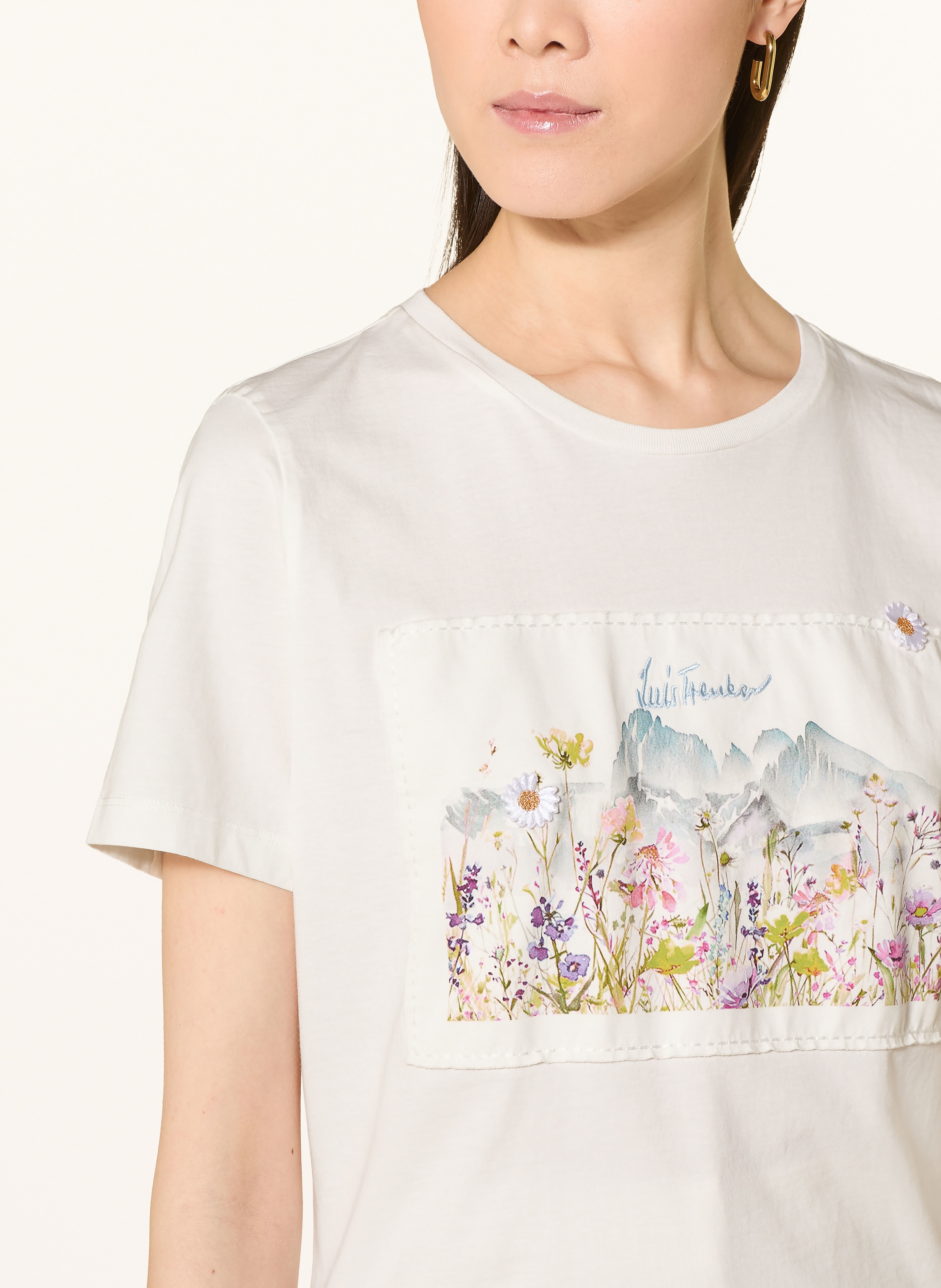 Thumbnail - Luis Trenker T-Shirt Lualpe weiss