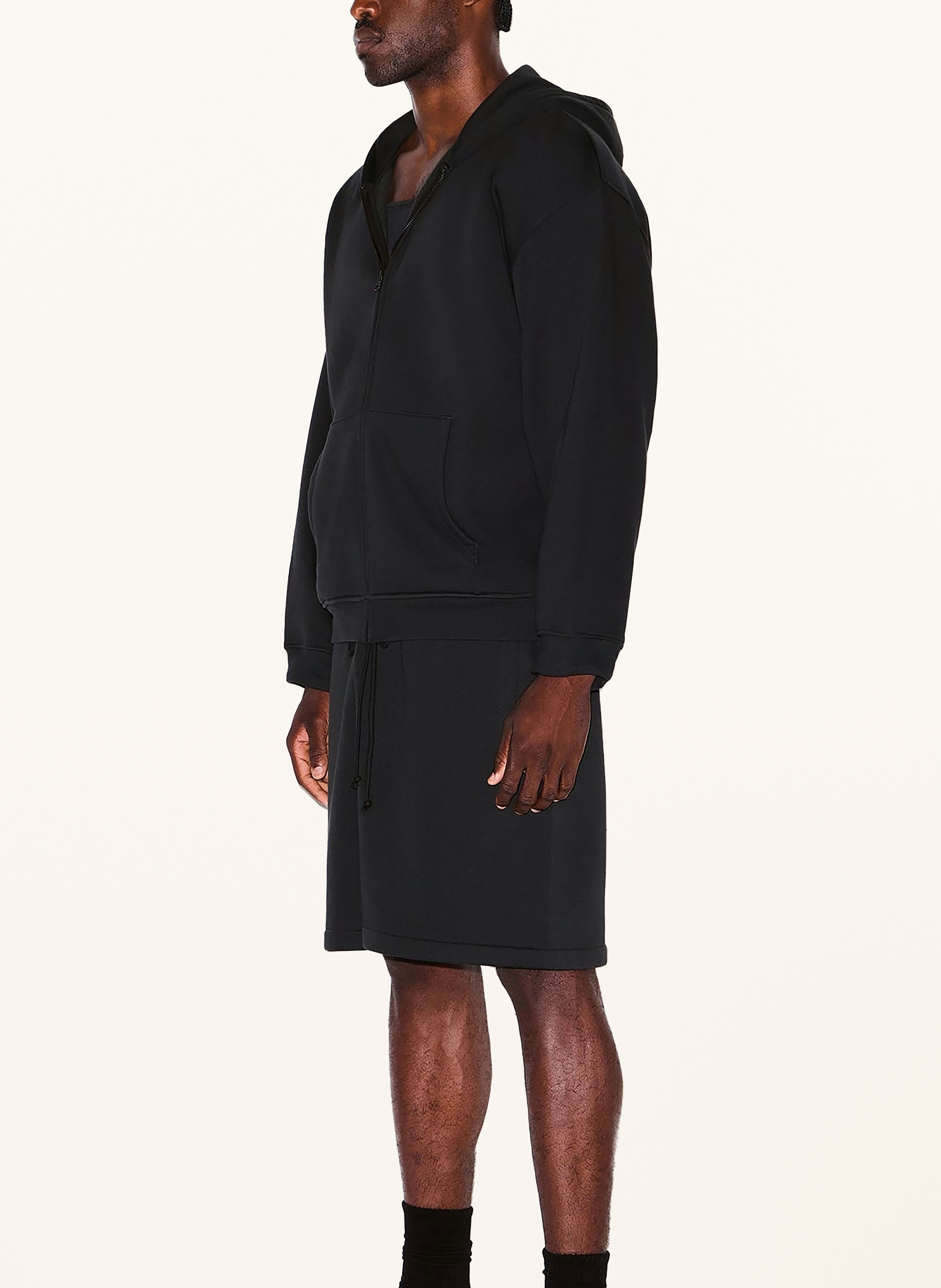 Thumbnail - Skims Lounge-Sweatjacke Fleece Lounge schwarz