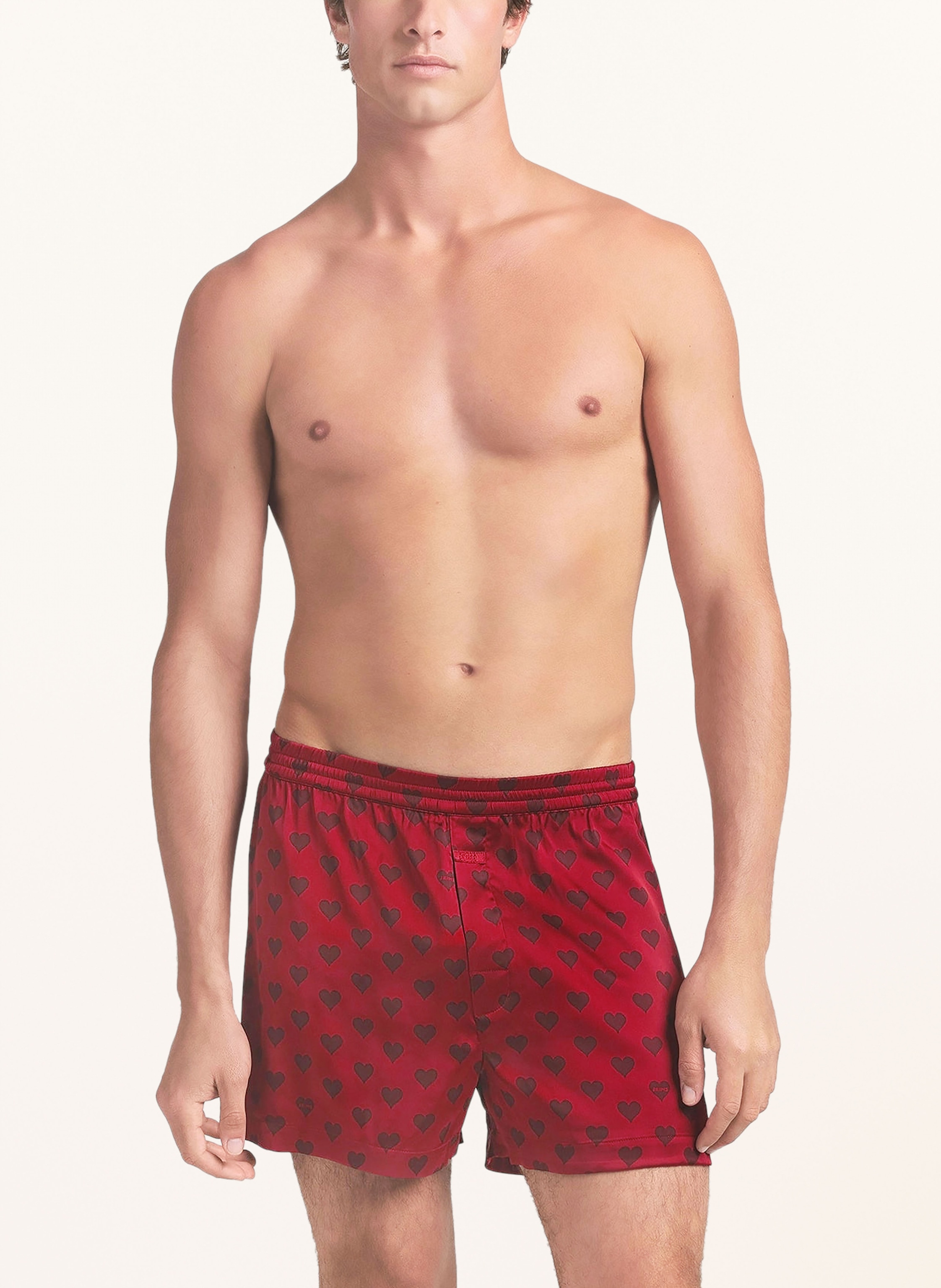 Thumbnail - Skims Boxershorts Sleep Sateen Aus Satin rot