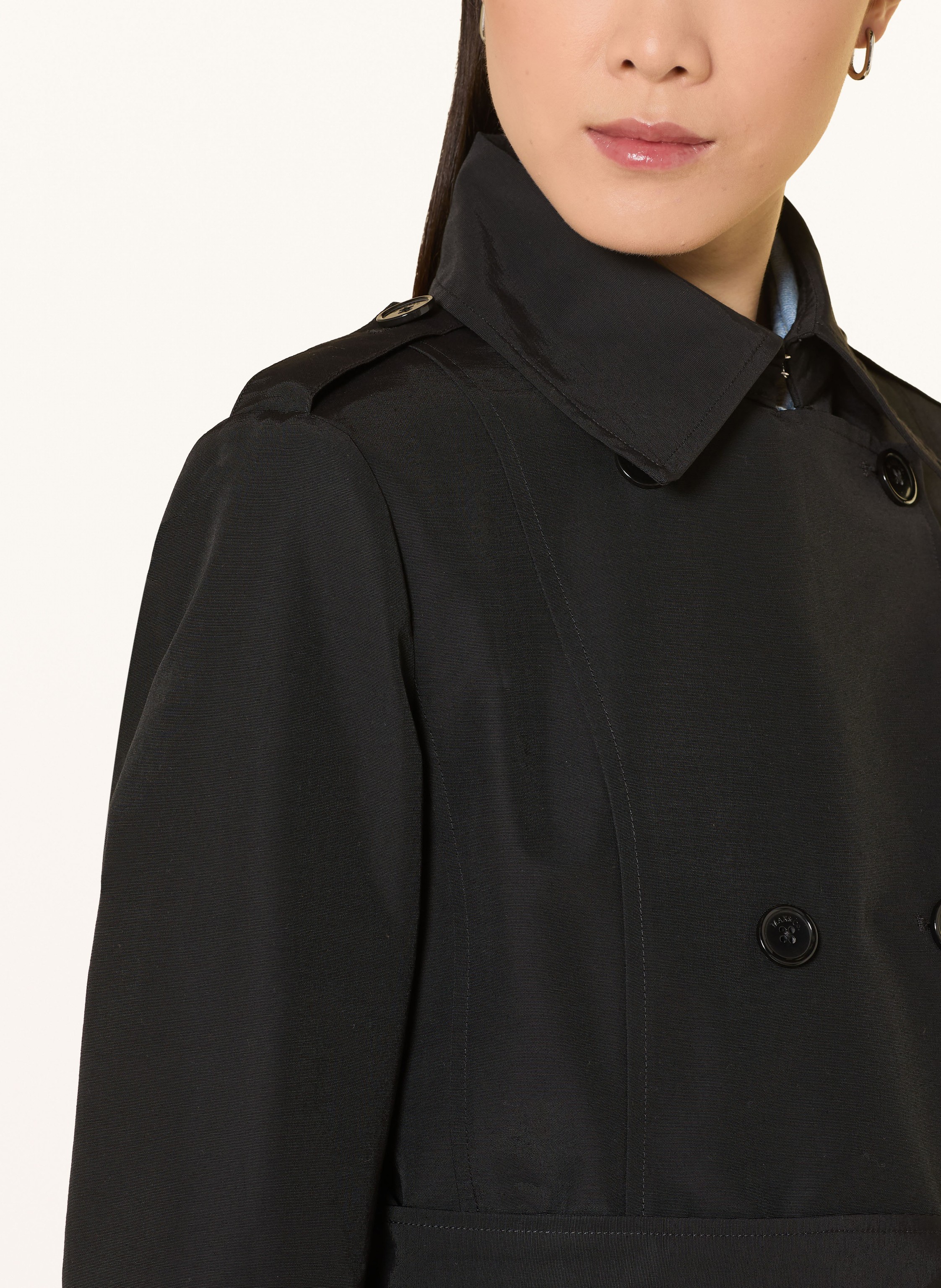 Thumbnail - Max & Co. Trenchcoat Milo schwarz