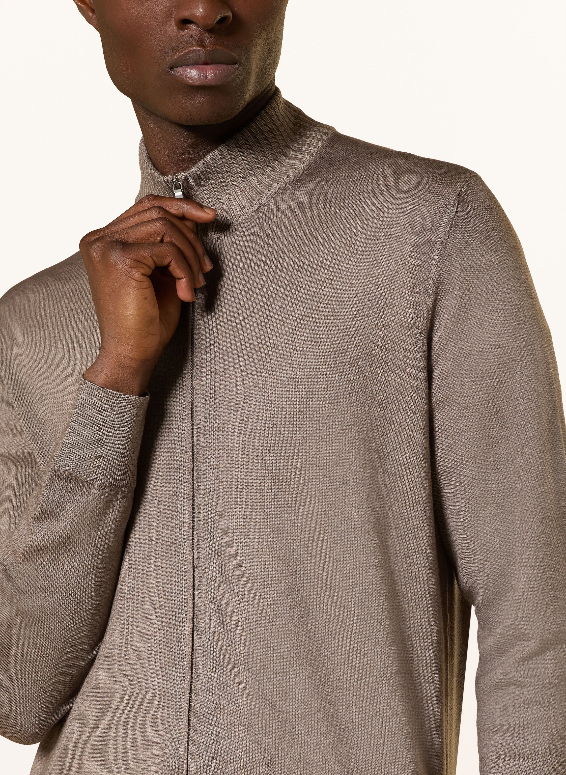 Thumbnail - Gran Sasso Strickjacke braun