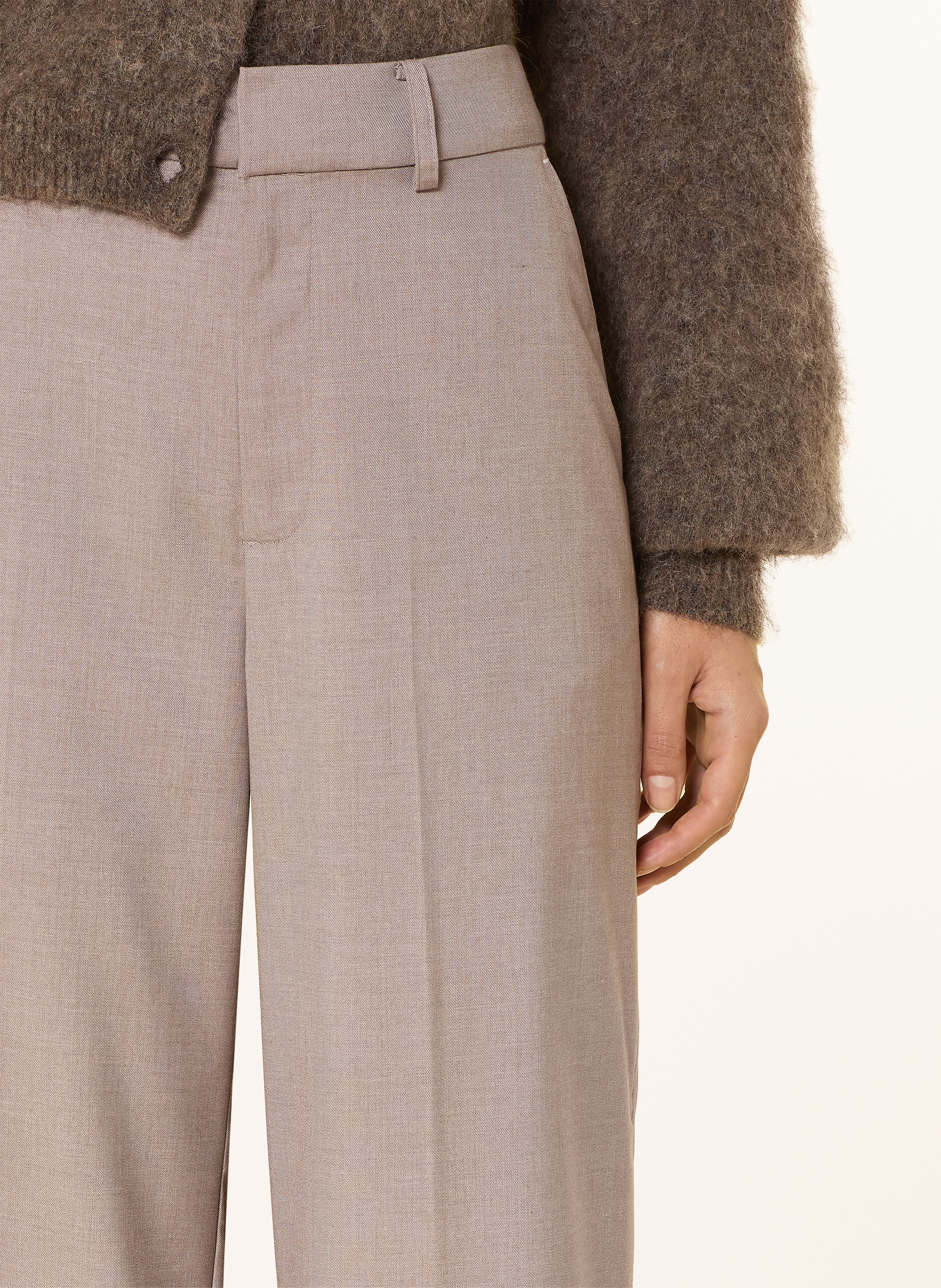 Thumbnail - Co'couture Marlenehose Mattycc beige