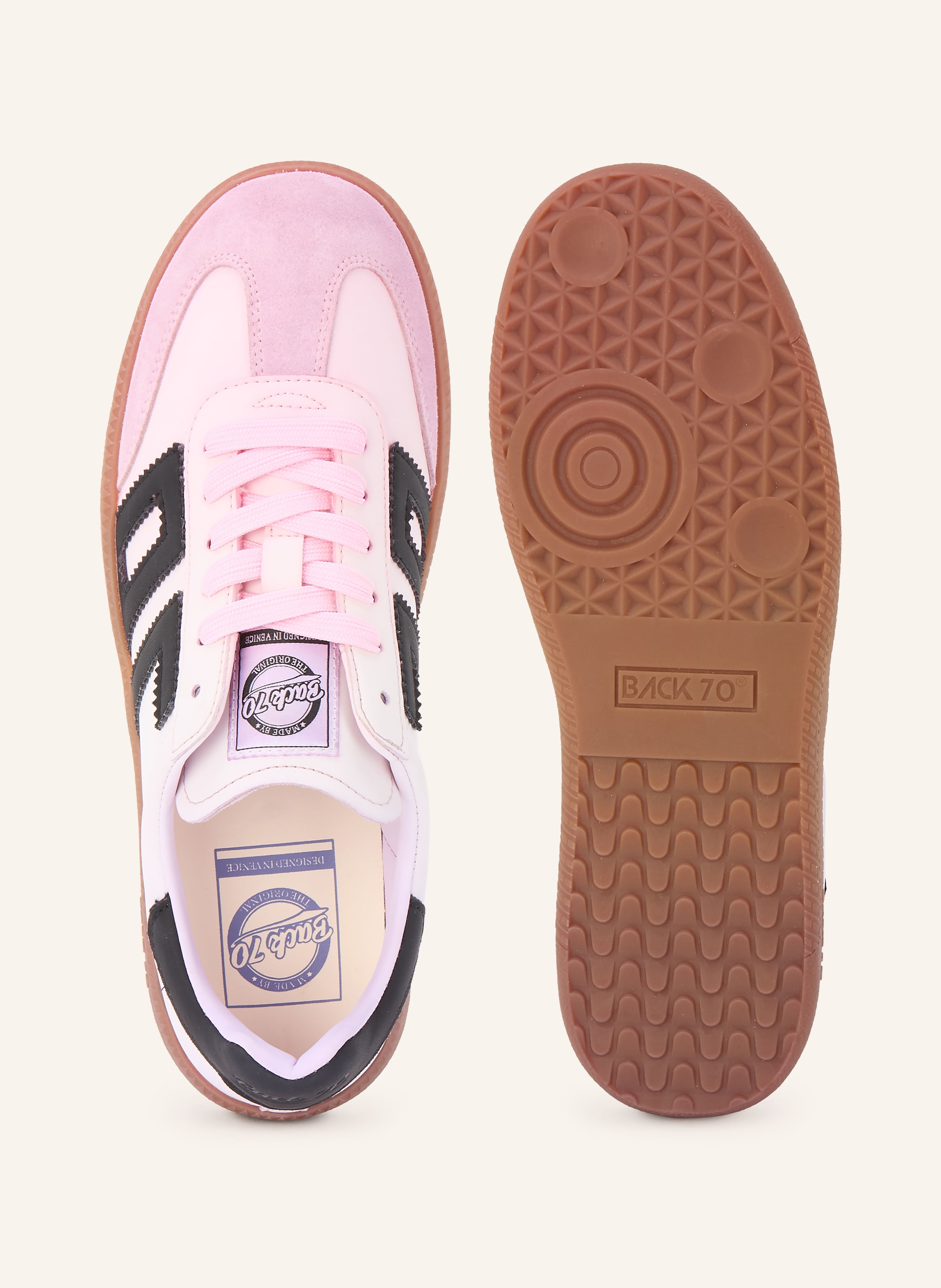 Thumbnail - Back 70 Sneaker Cloud Rainbow rosa