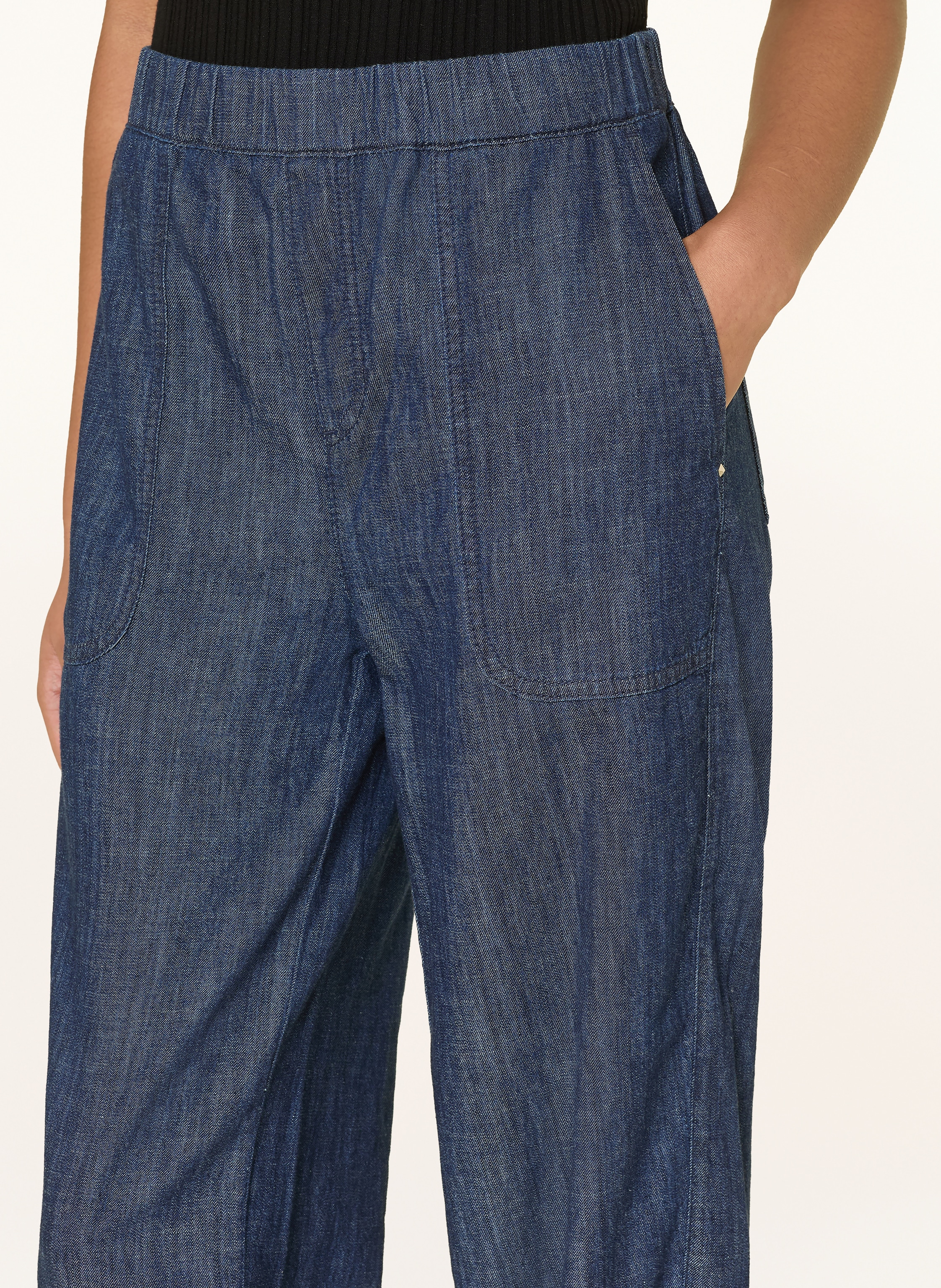 Thumbnail - Cambio Hose Odila In Jeansoptik blau