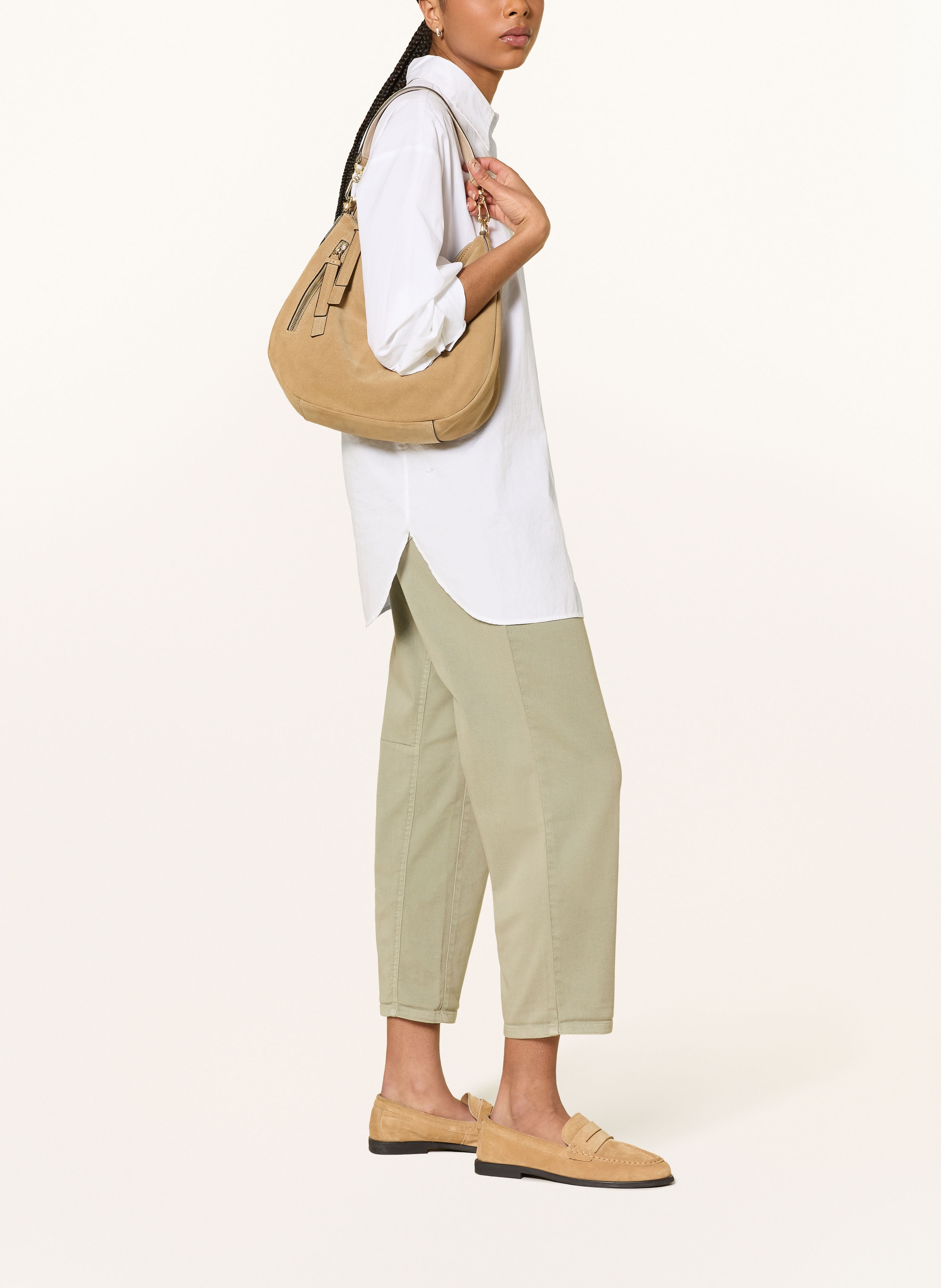 Thumbnail - Opus Pants Barrel Jeans Melly Relax gruen