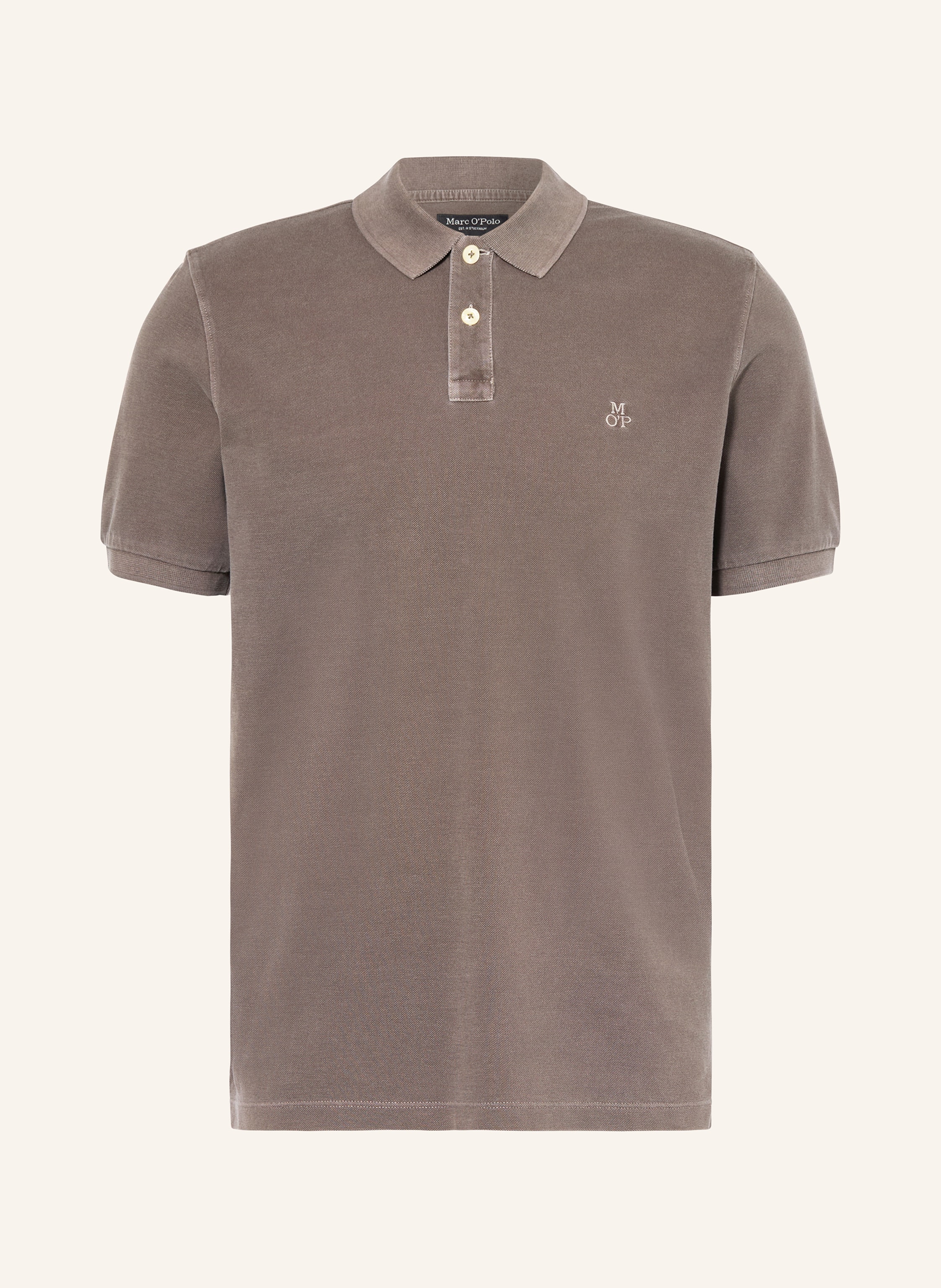 Marc O'polo Piqué-Poloshirt braun