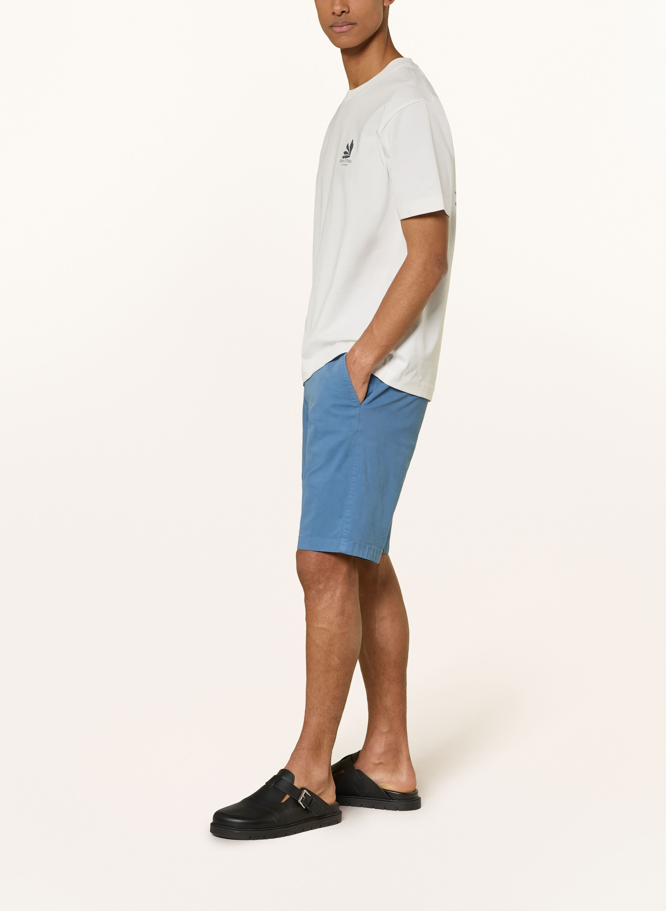 Thumbnail - Marc O'polo Chinoshorts Reso Regular Fit blau